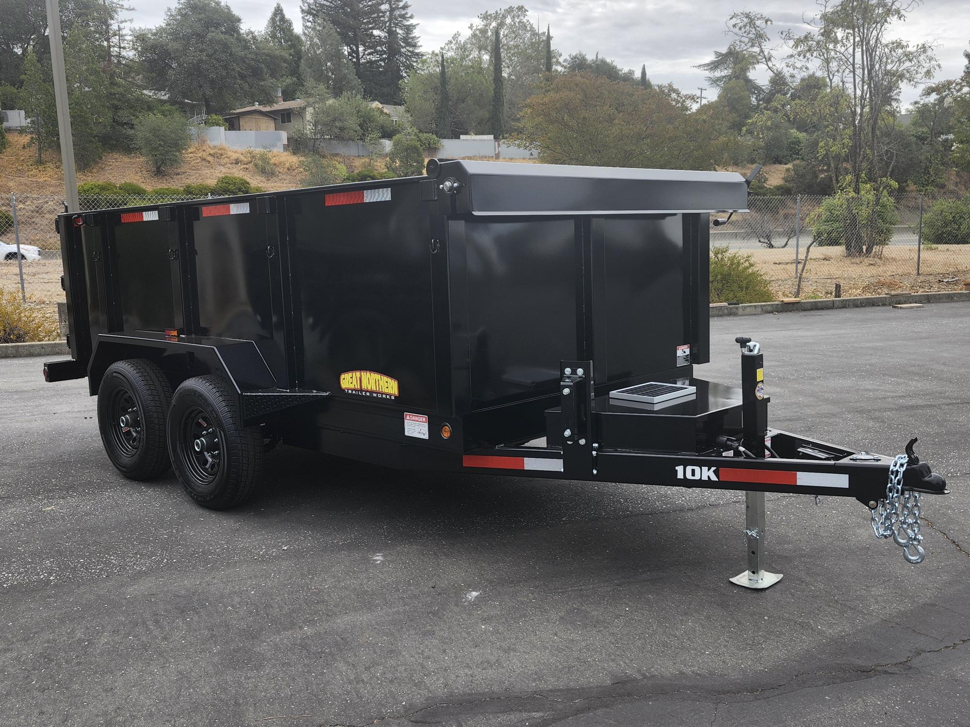 2026 Great Northern 6 X 12 X 3 MID DUMP W/TARP KIT & SPARE Dump