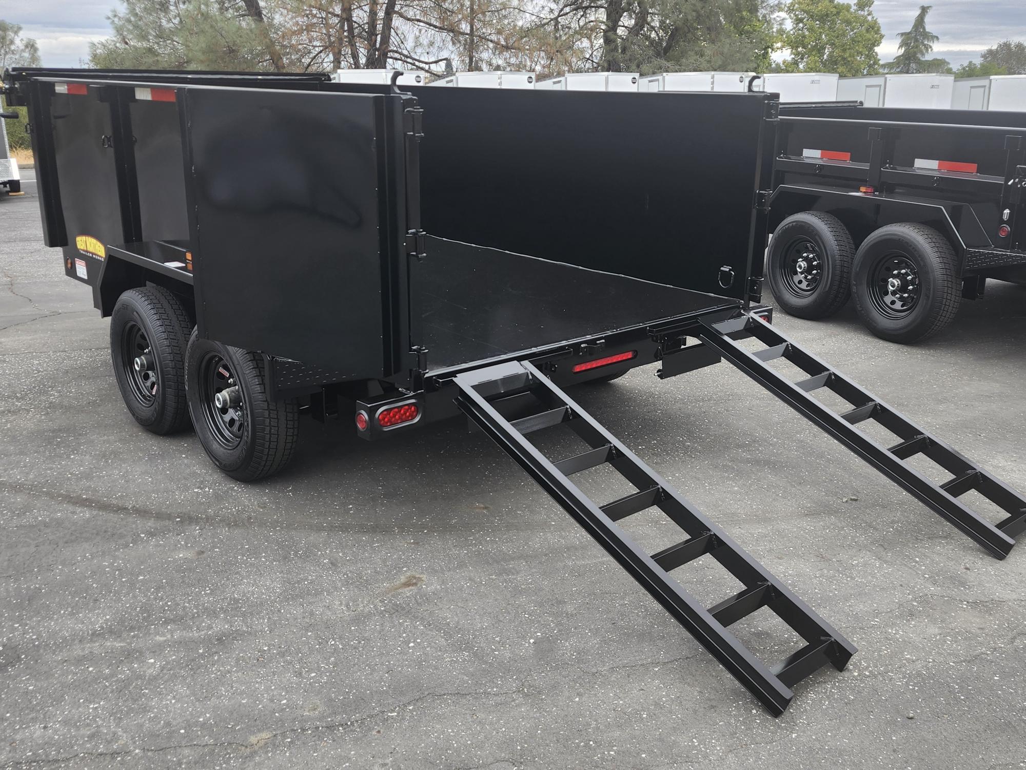 2026 Great Northern 6 X 12 X 3 MID DUMP W/TARP KIT & SPARE Dump
