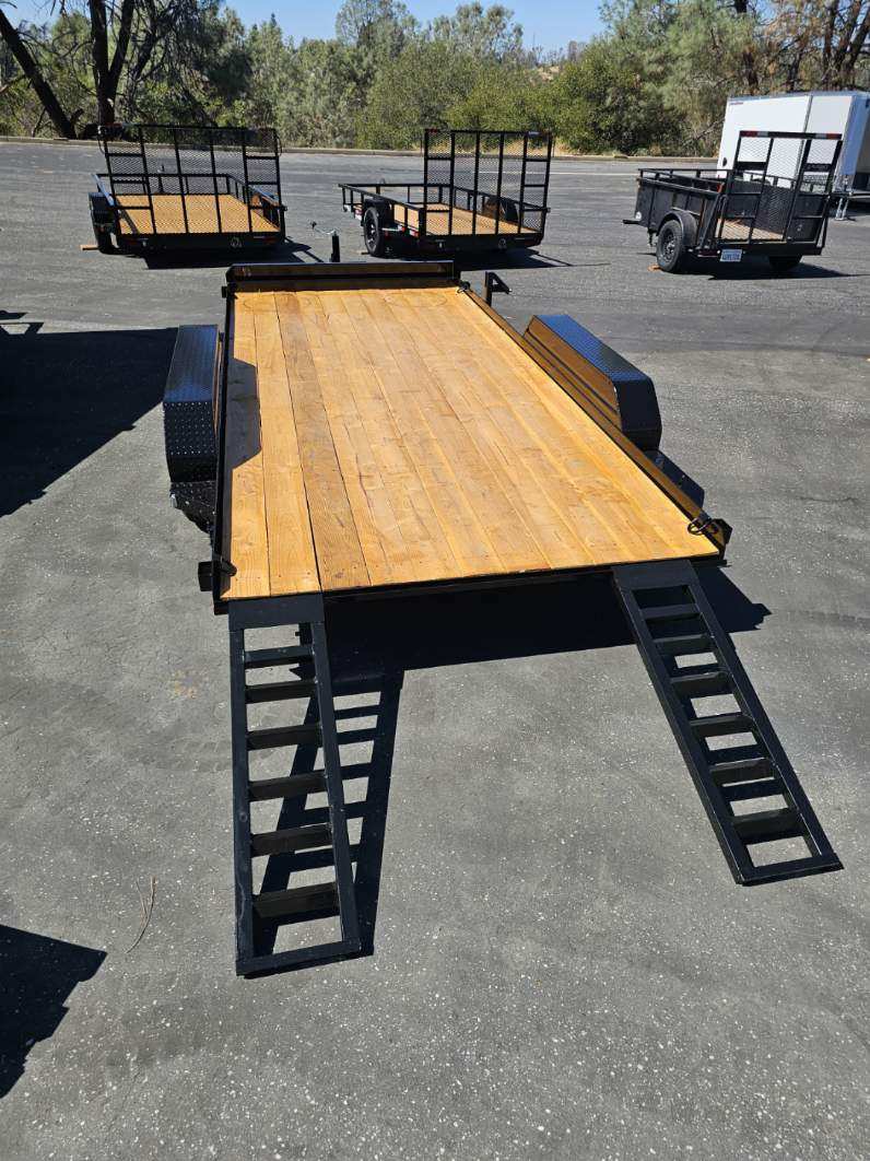 2027 R & J BP 7 X 14 CAR HAULER Car Trailer