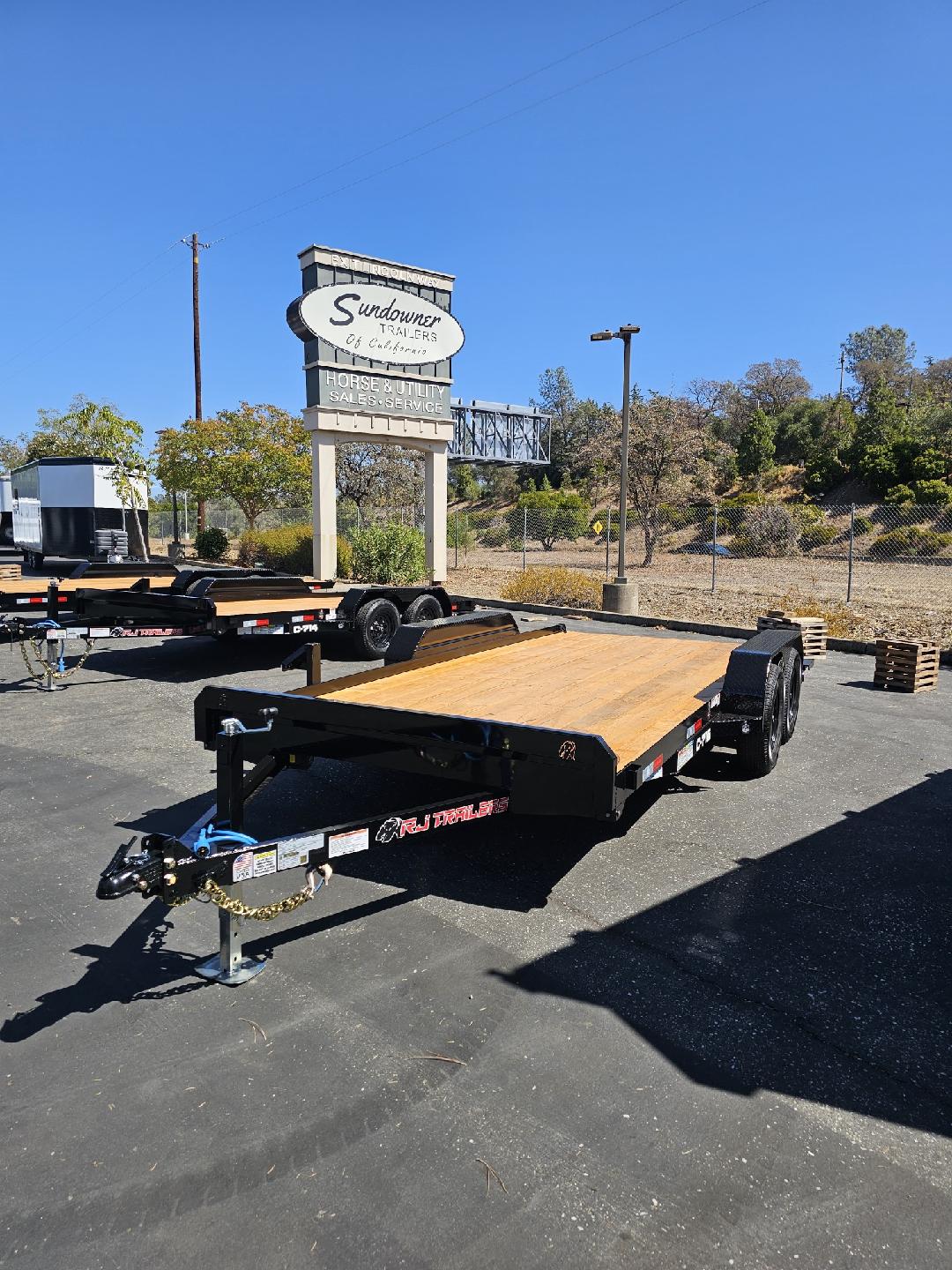 2027 R & J BP 7 X 14 CAR HAULER Car Trailer