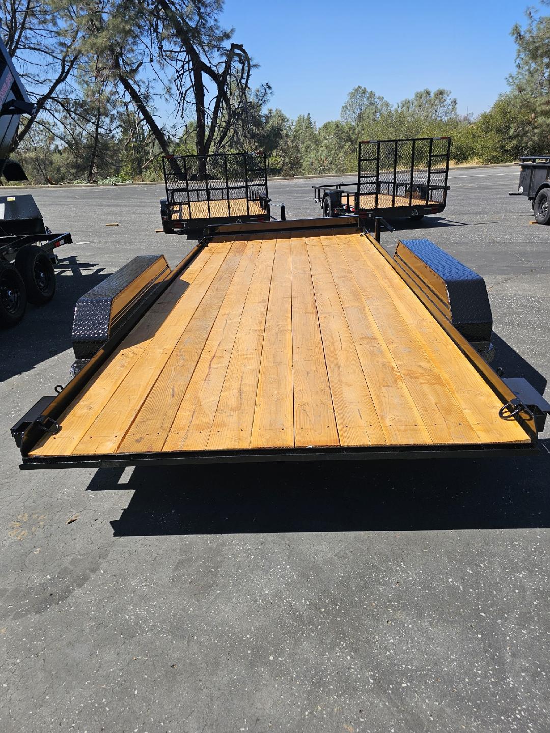 2027 R & J BP 7 X 14 CAR HAULER Car Trailer