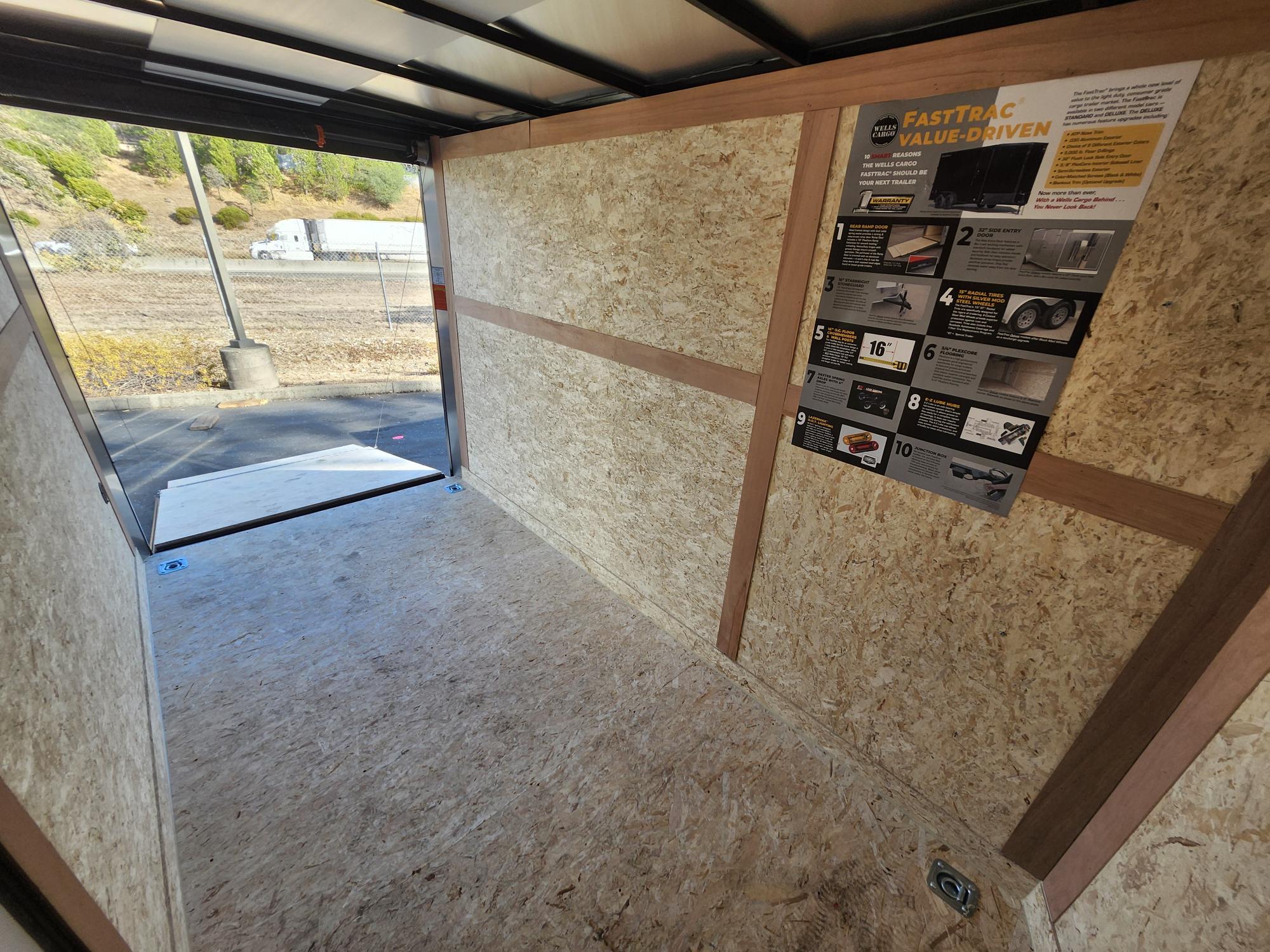 2027 Wells Cargo BP 6 X 12 Fast Trac Deluxe TA Cargo