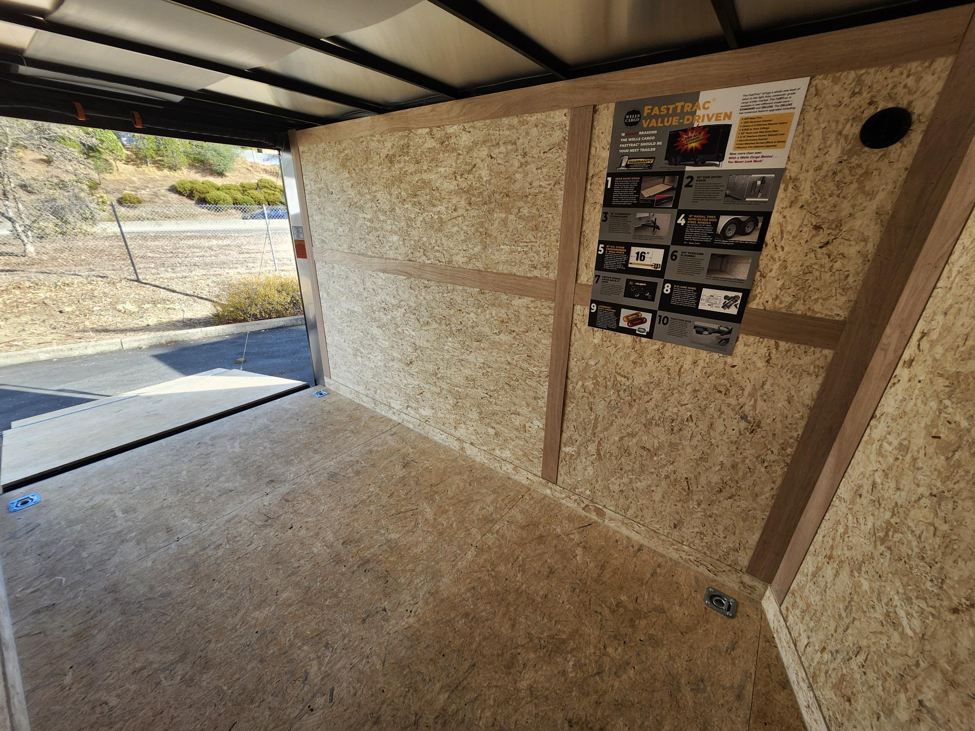 2027 Wells Cargo BP 7 X 12 Fast Trac Deluxe TA Cargo