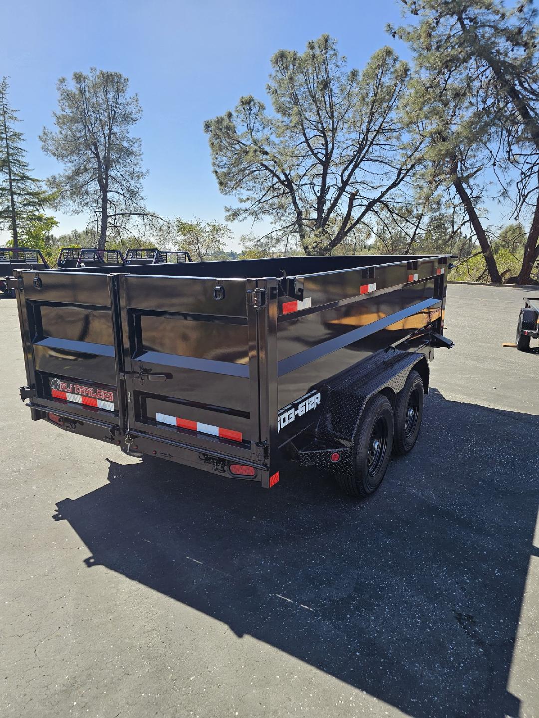 2027 R & J BP 6 X 12 DUMP 10K 3' SIDES Dump