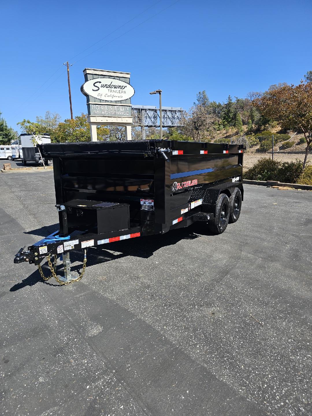 2027 R & J BP 6 X 12 DUMP 10K 3' SIDES Dump
