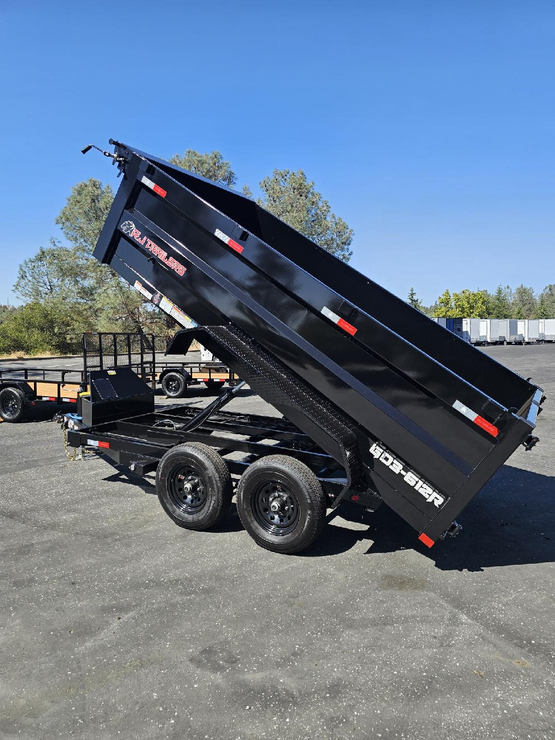 2027 R & J BP 6 X 12 DUMP 10K 3' SIDES Dump