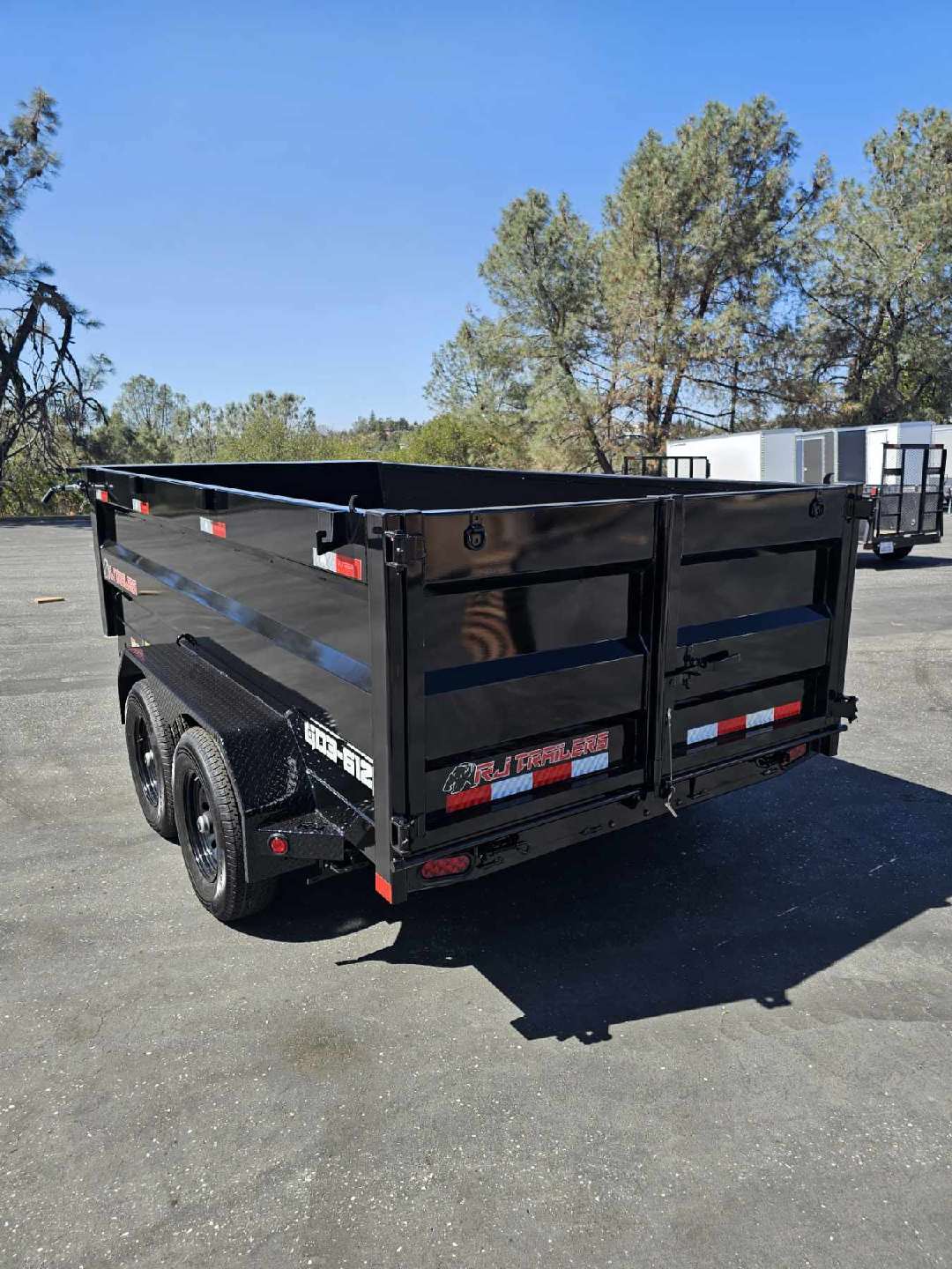 2027 R & J BP 6 X 12 DUMP 10K 3' SIDES Dump