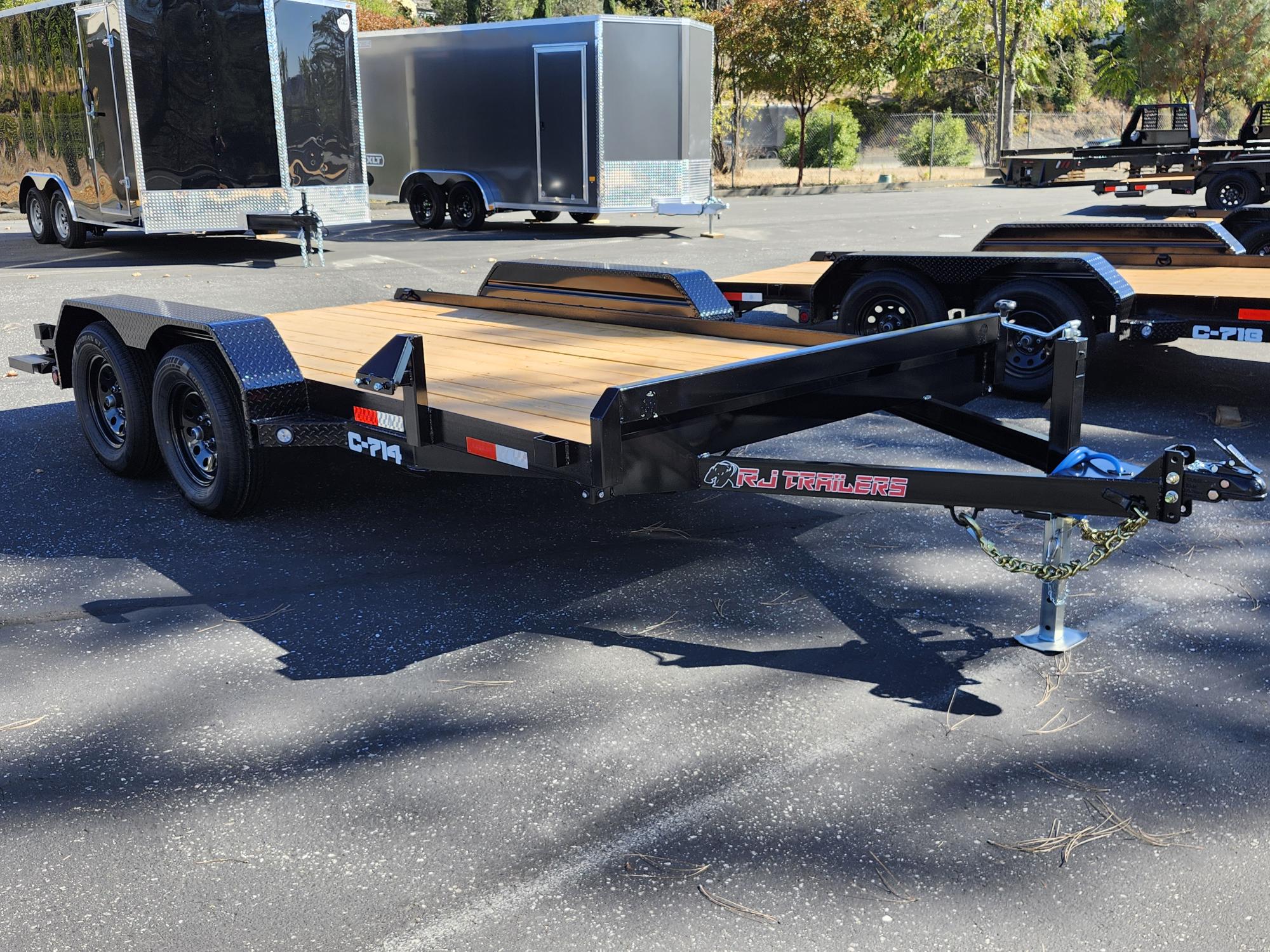 2027 R & J BP 7 X 14 CAR HAULER Car Trailer