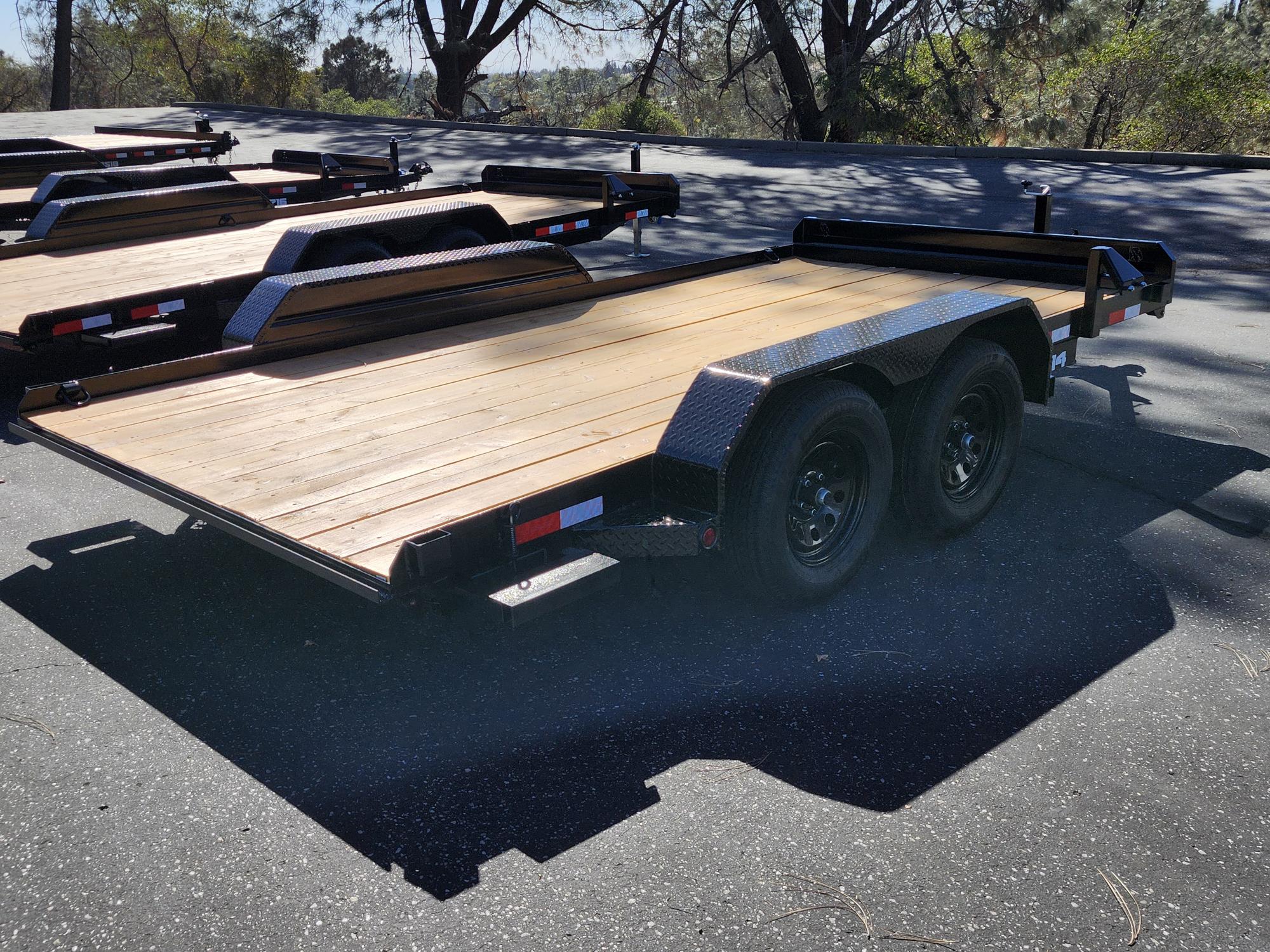 2027 R & J BP 7 X 14 CAR HAULER Car Trailer