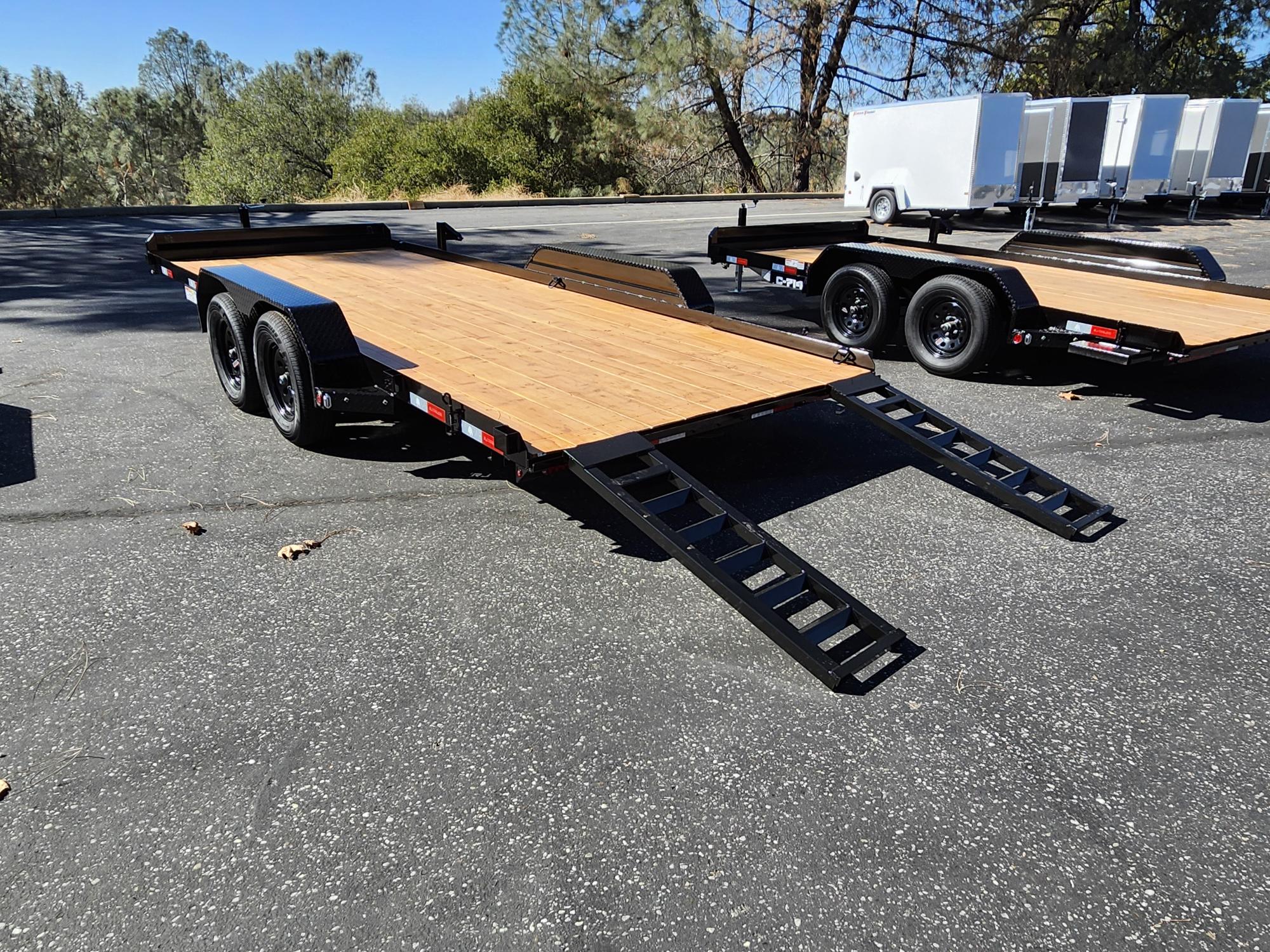 2027 R & J BP 7 X 18 Car Hauler Equipment