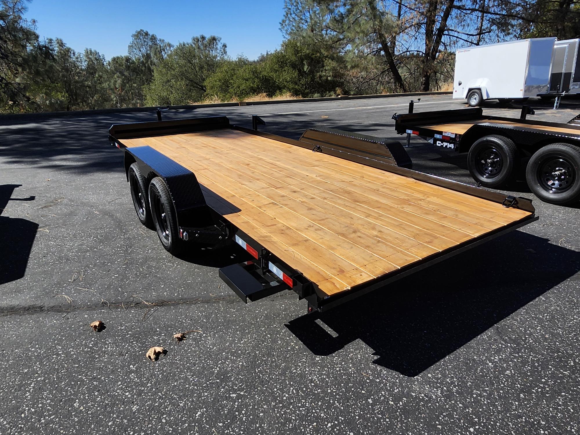 2027 R & J BP 7 X 18 Car Hauler Equipment