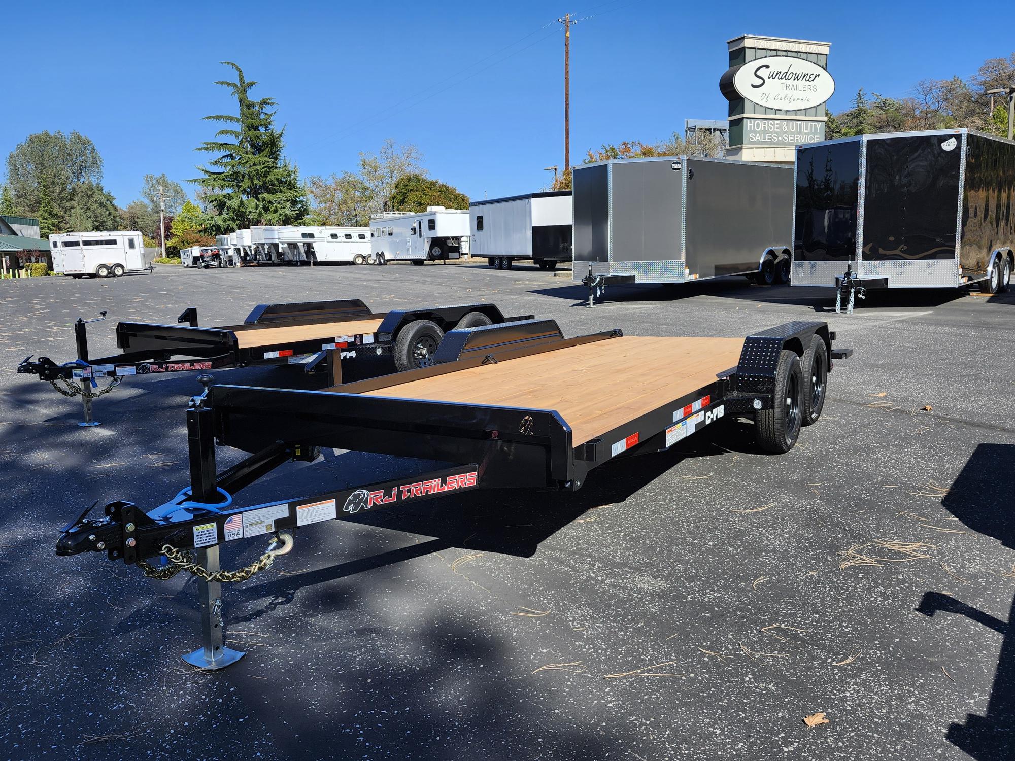 2027 R & J BP 7 X 18 Car Hauler Equipment