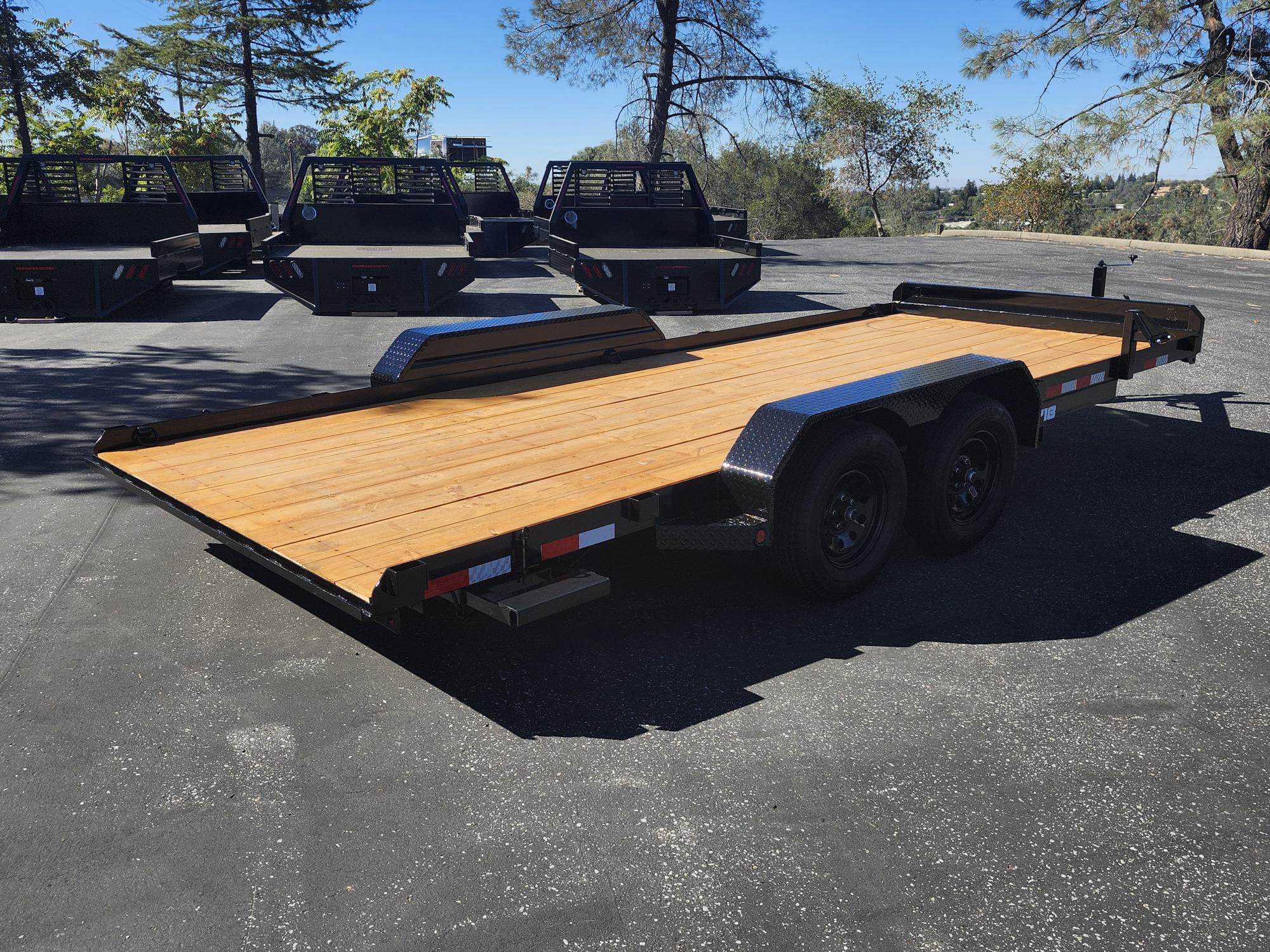 2027 R & J BP 7 X 18 Car Hauler Equipment