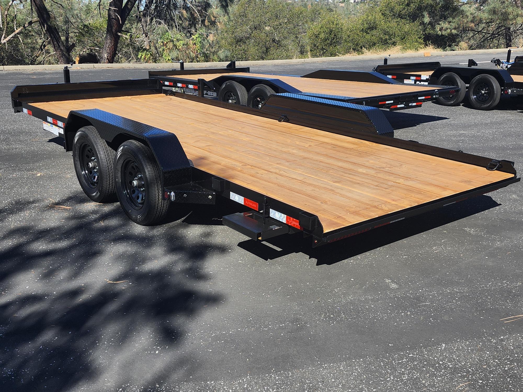 2027 R & J BP 7 X 18 Car Hauler Equipment