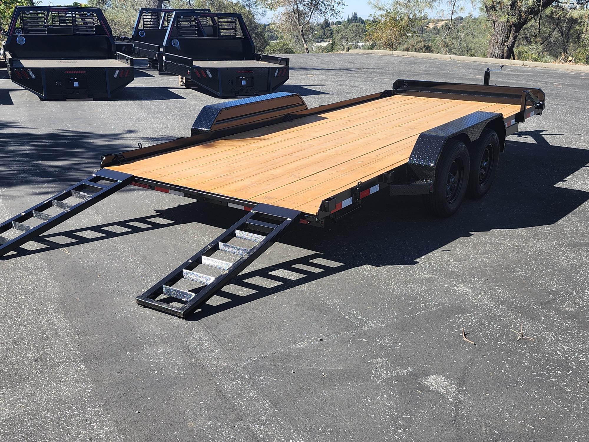 2027 R & J BP 7 X 18 Car Hauler Equipment
