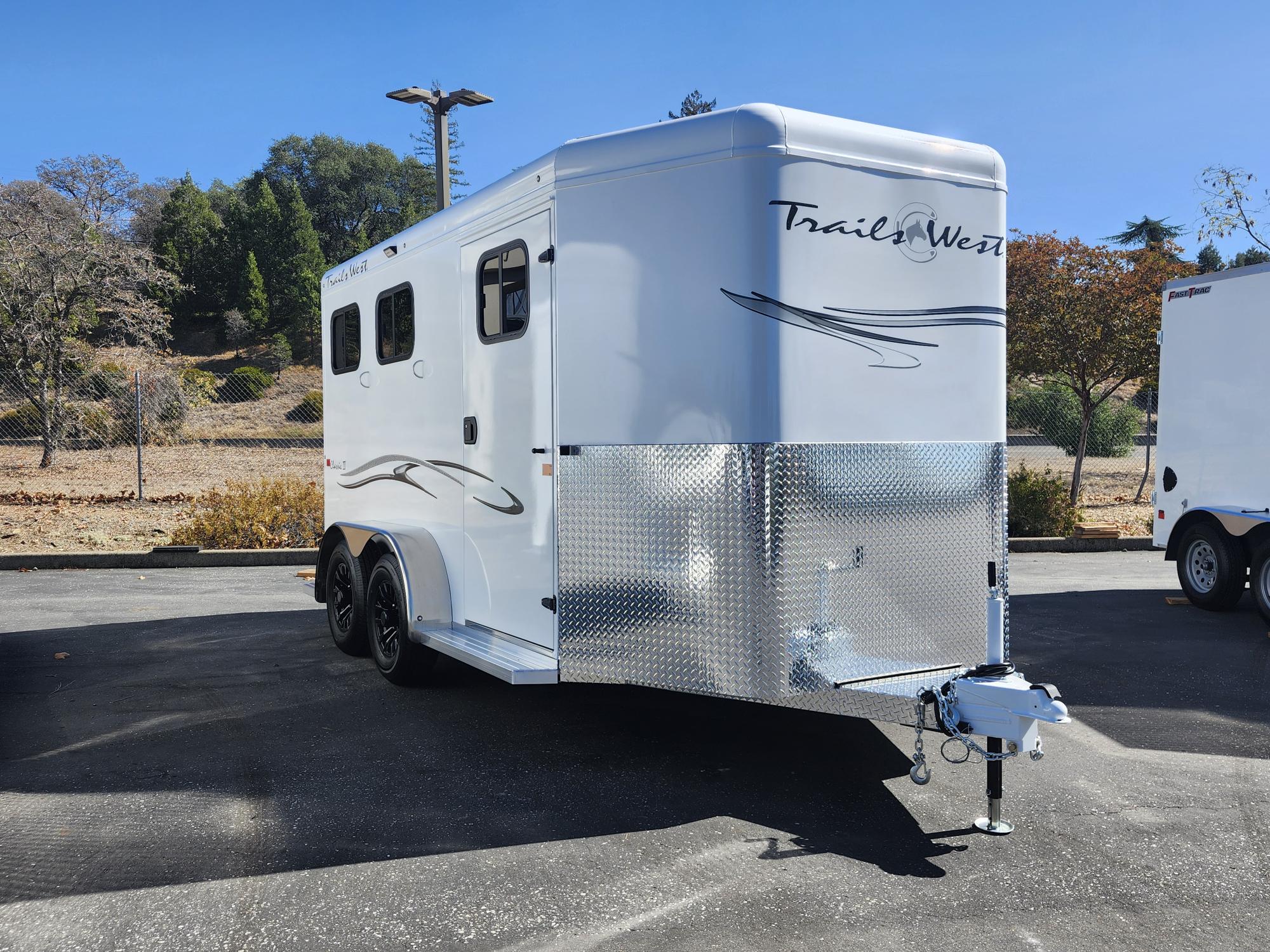 2027 Trails West BP 2H CLASSIC II Horse Trailer