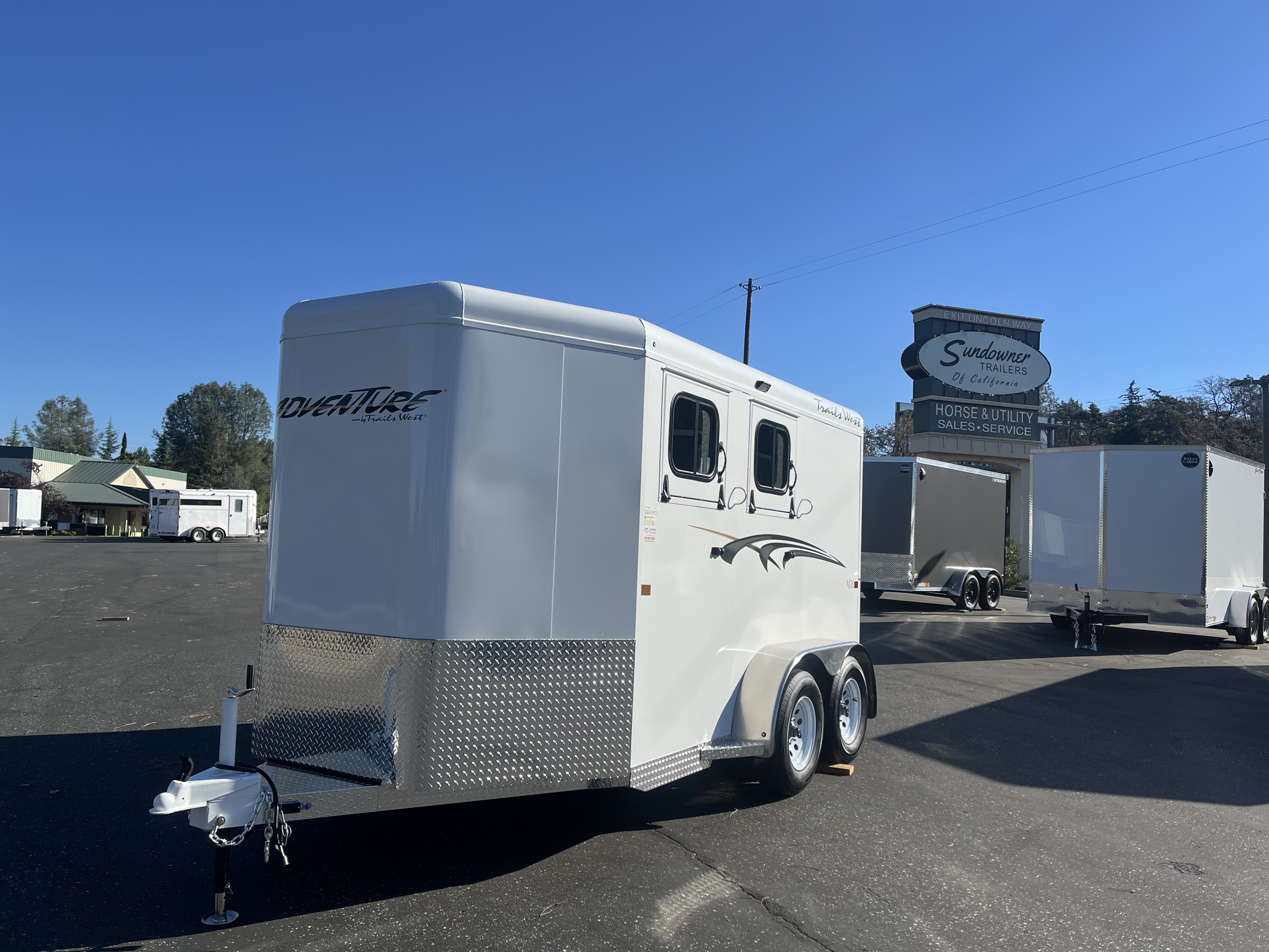 2027 Trails West BP 2H ADVENTURE MX II Horse Trailer