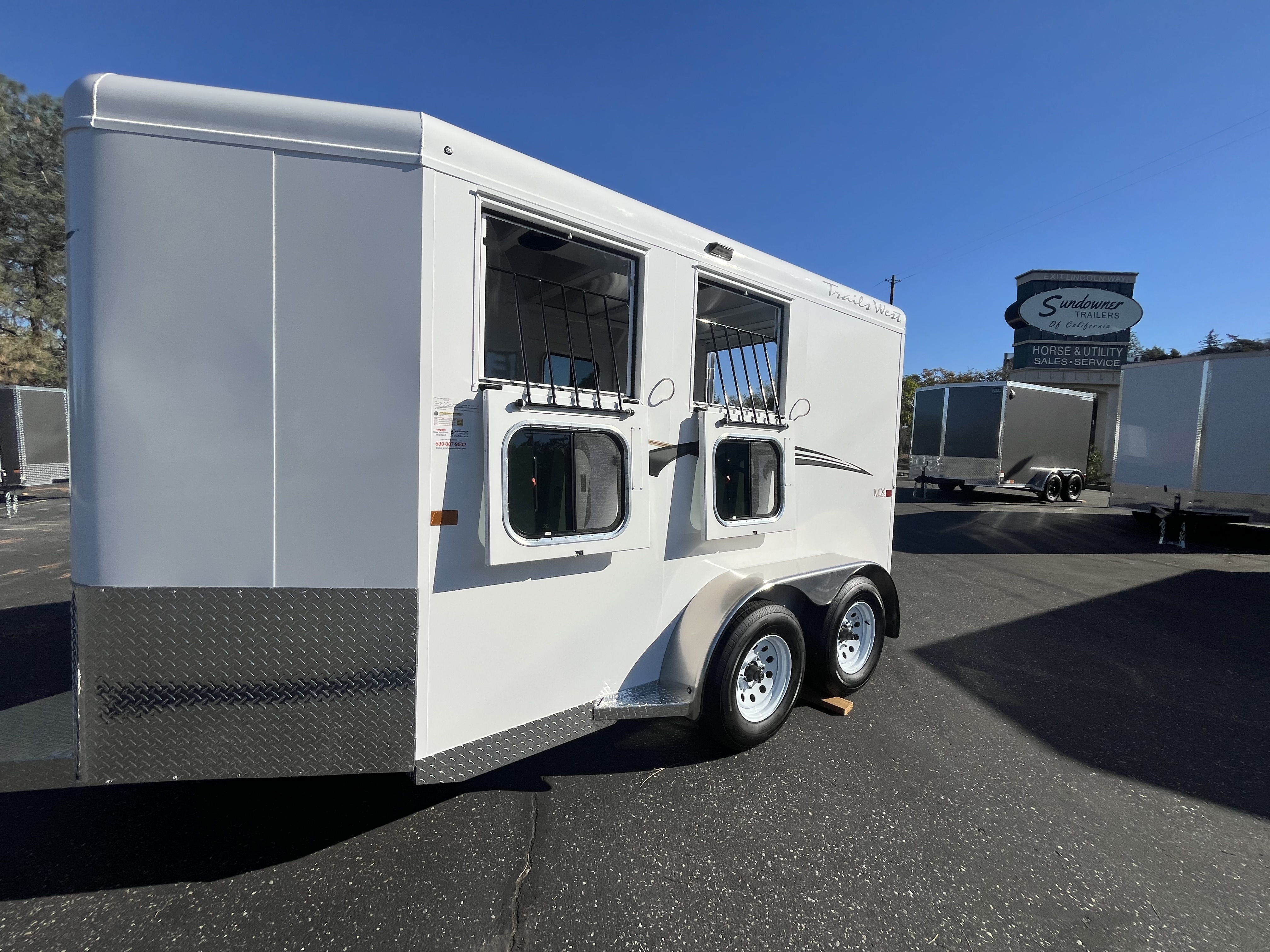 2027 Trails West BP 2H ADVENTURE MX II Horse Trailer