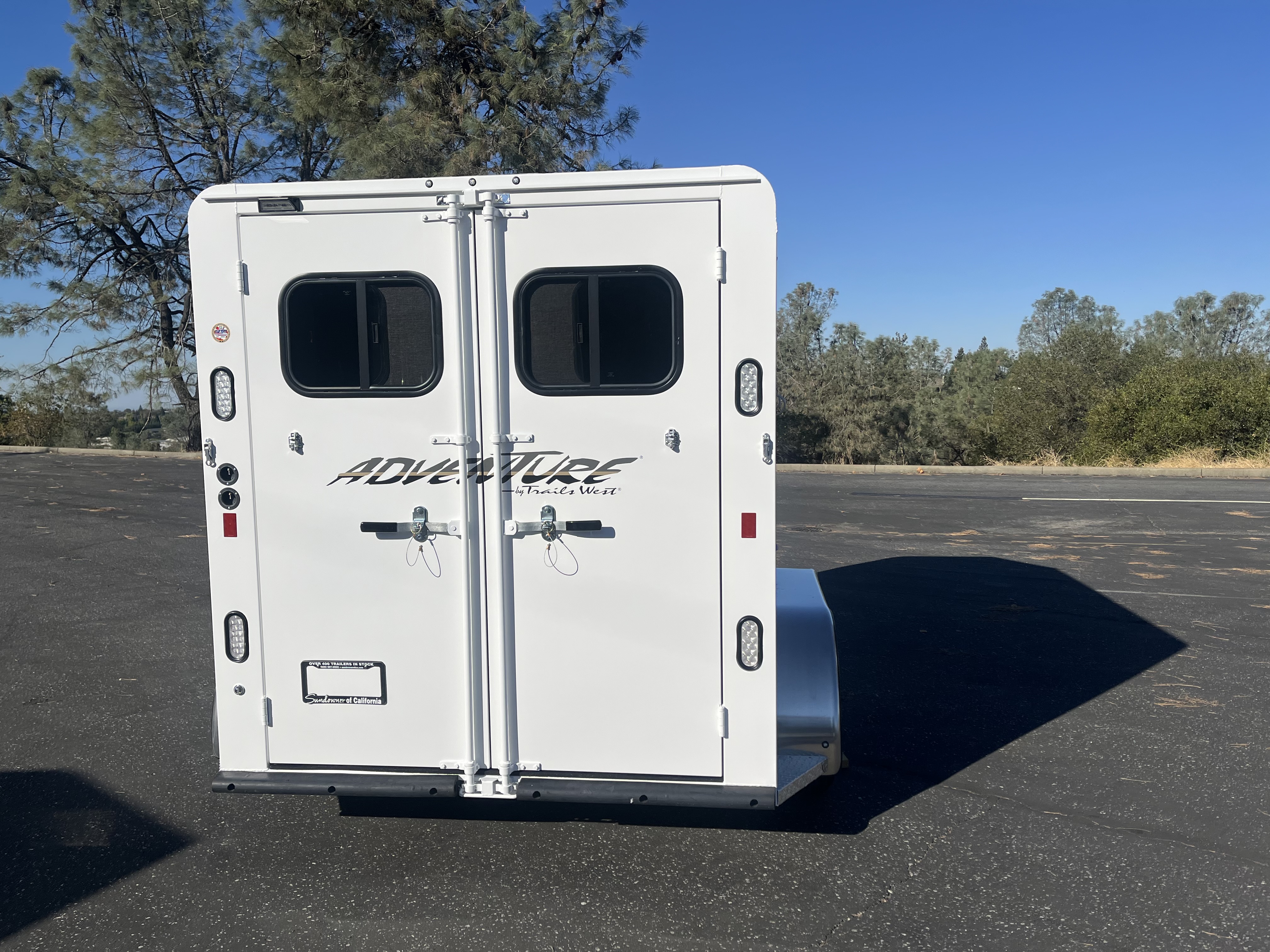 2027 Trails West BP 2H ADVENTURE MX II Horse Trailer