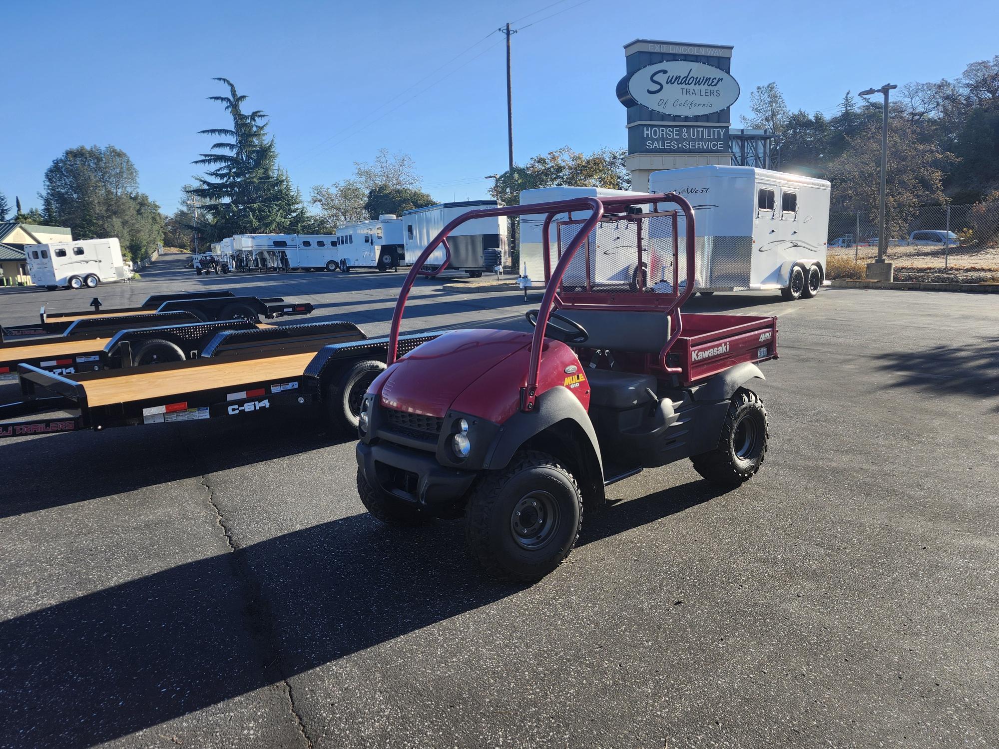 2007 Kawasaki Mule 610 4 X 4 KAF400A7F UTV