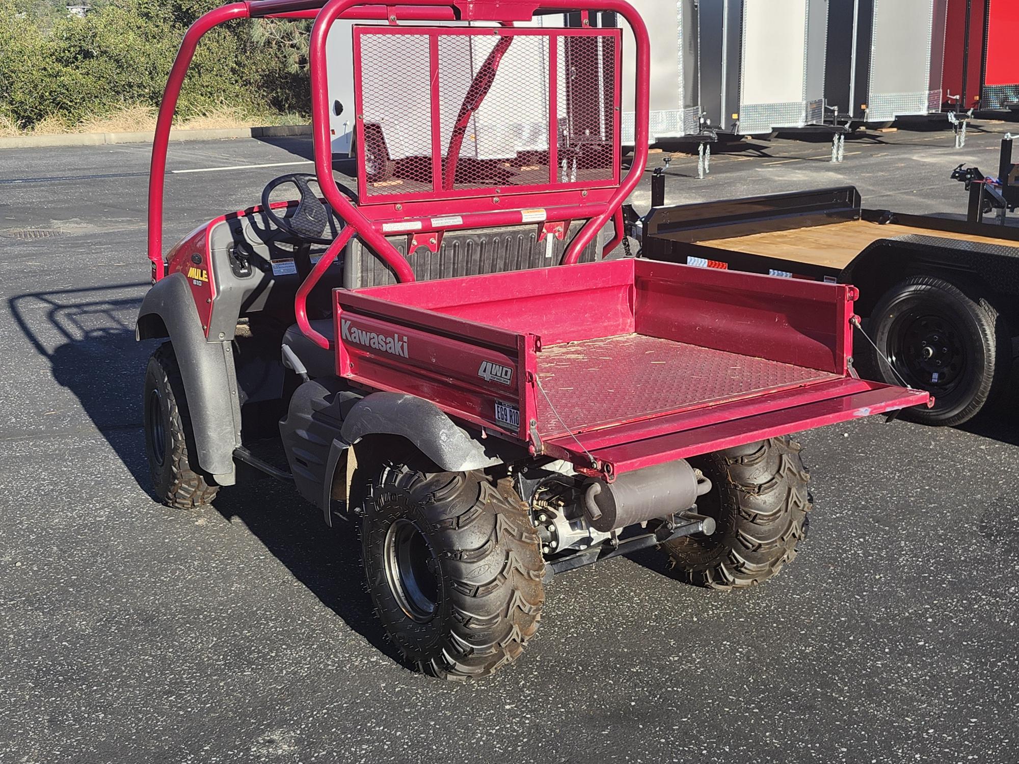 2007 Kawasaki Mule 610 4 X 4 KAF400A7F UTV