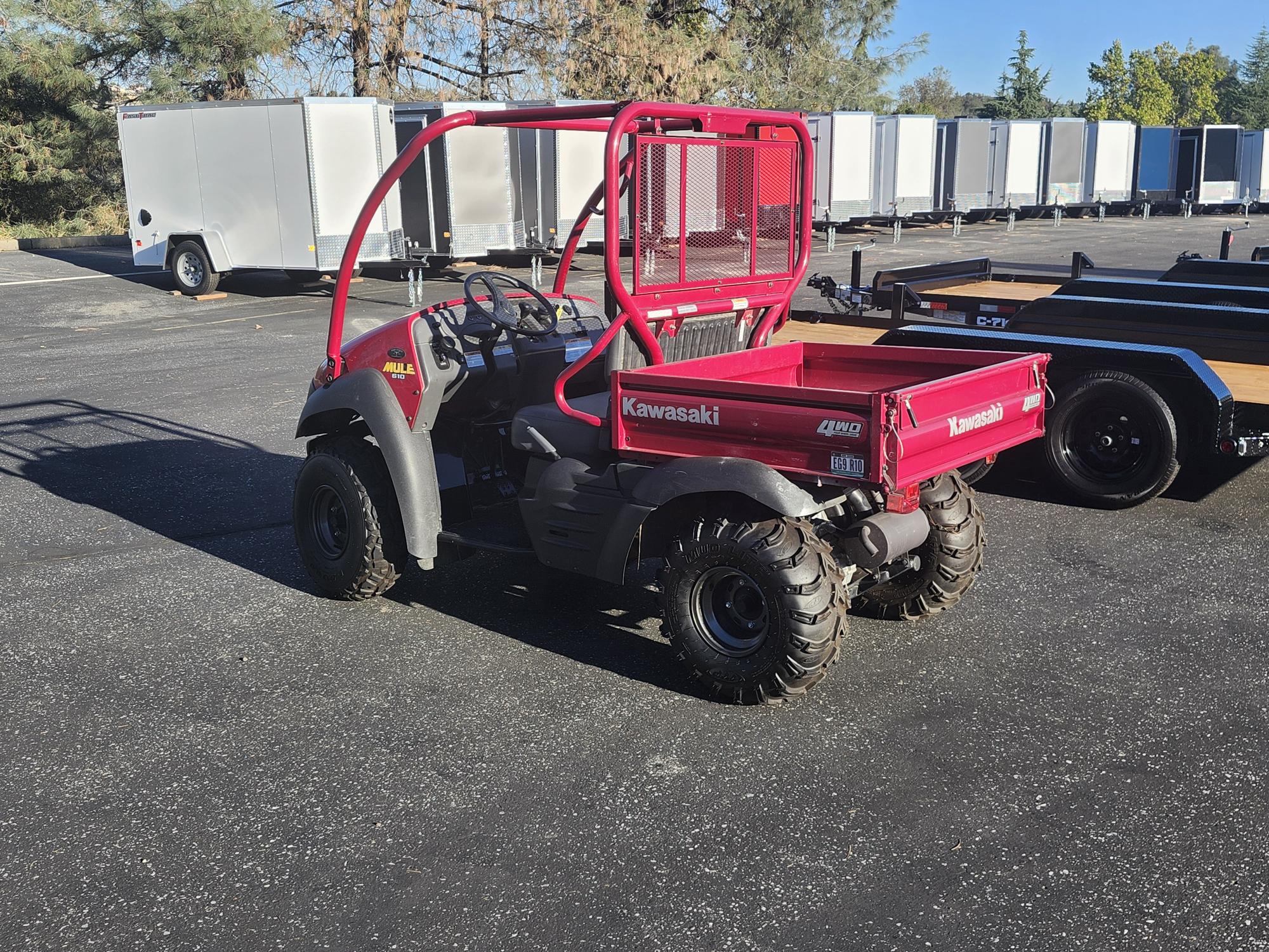 2007 Kawasaki Mule 610 4 X 4 KAF400A7F UTV