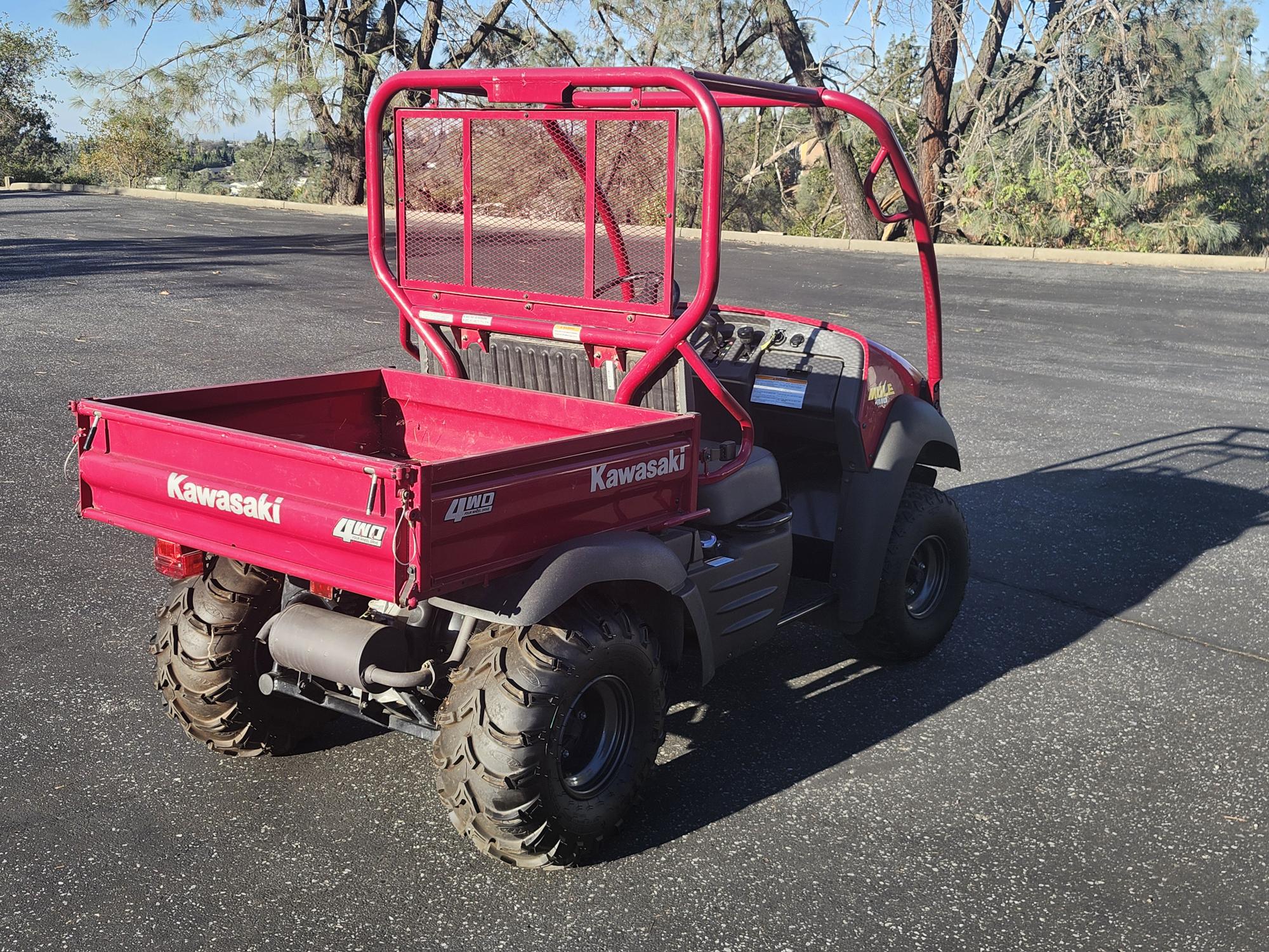 2007 Kawasaki Mule 610 4 X 4 KAF400A7F UTV