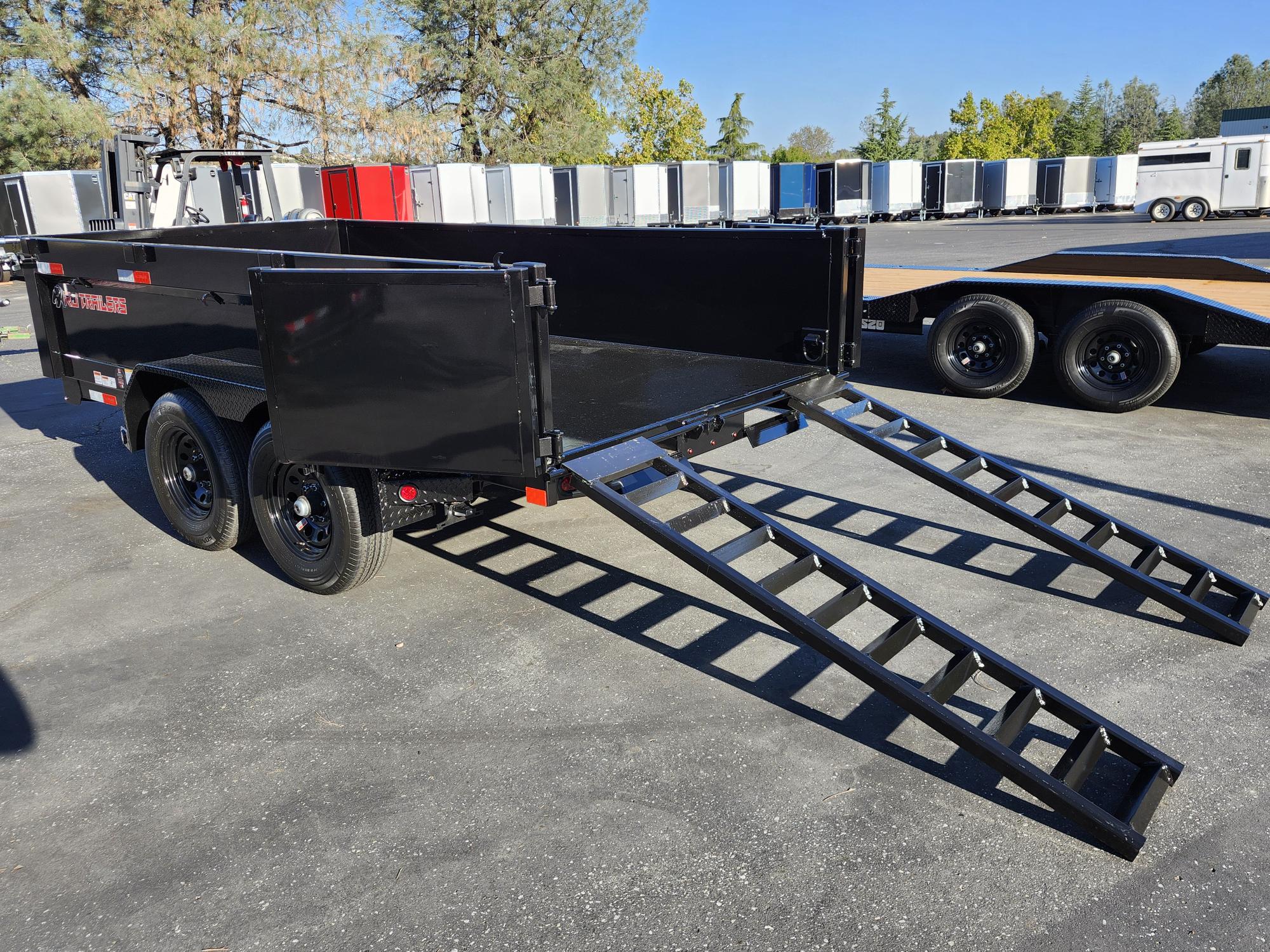 2027 R & J BP 6 X 12 DUMP 10K 2' SIDES Dump