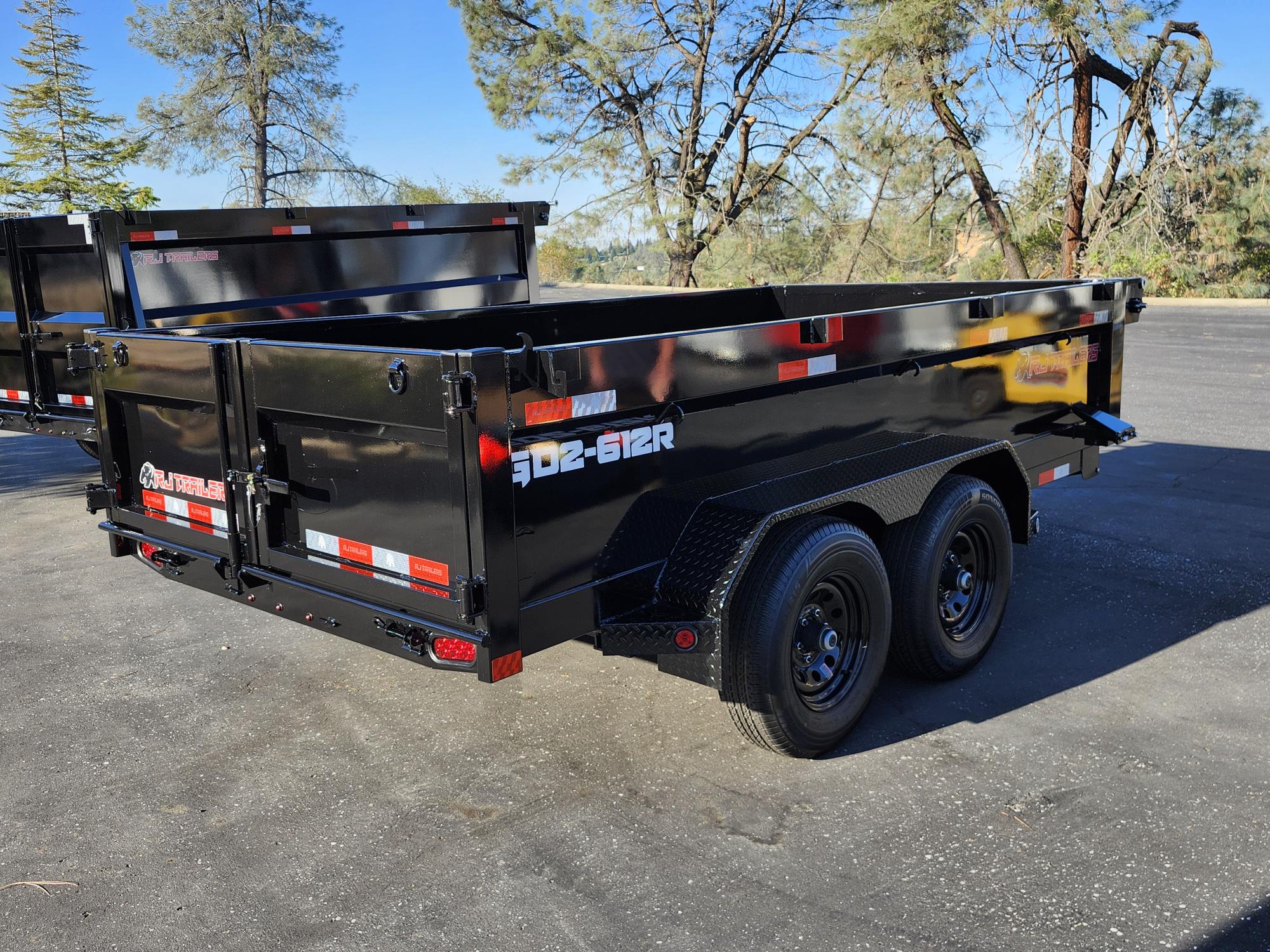 2027 R & J BP 6 X 12 DUMP 10K 2' SIDES Dump