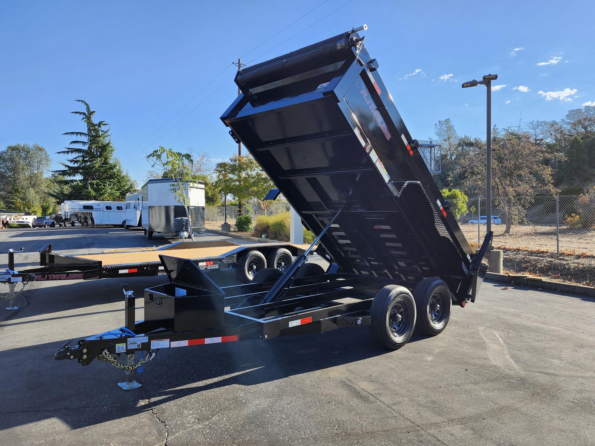 2027 R & J BP 6 X 12 DUMP 10K 2' SIDES Dump