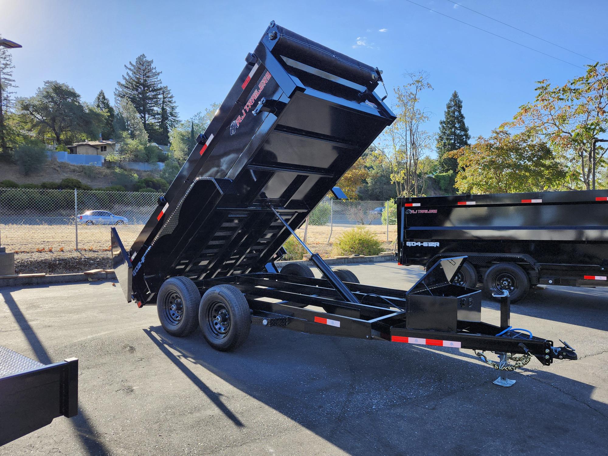 2027 R & J BP 6 X 12 DUMP 10K 2' SIDES Dump