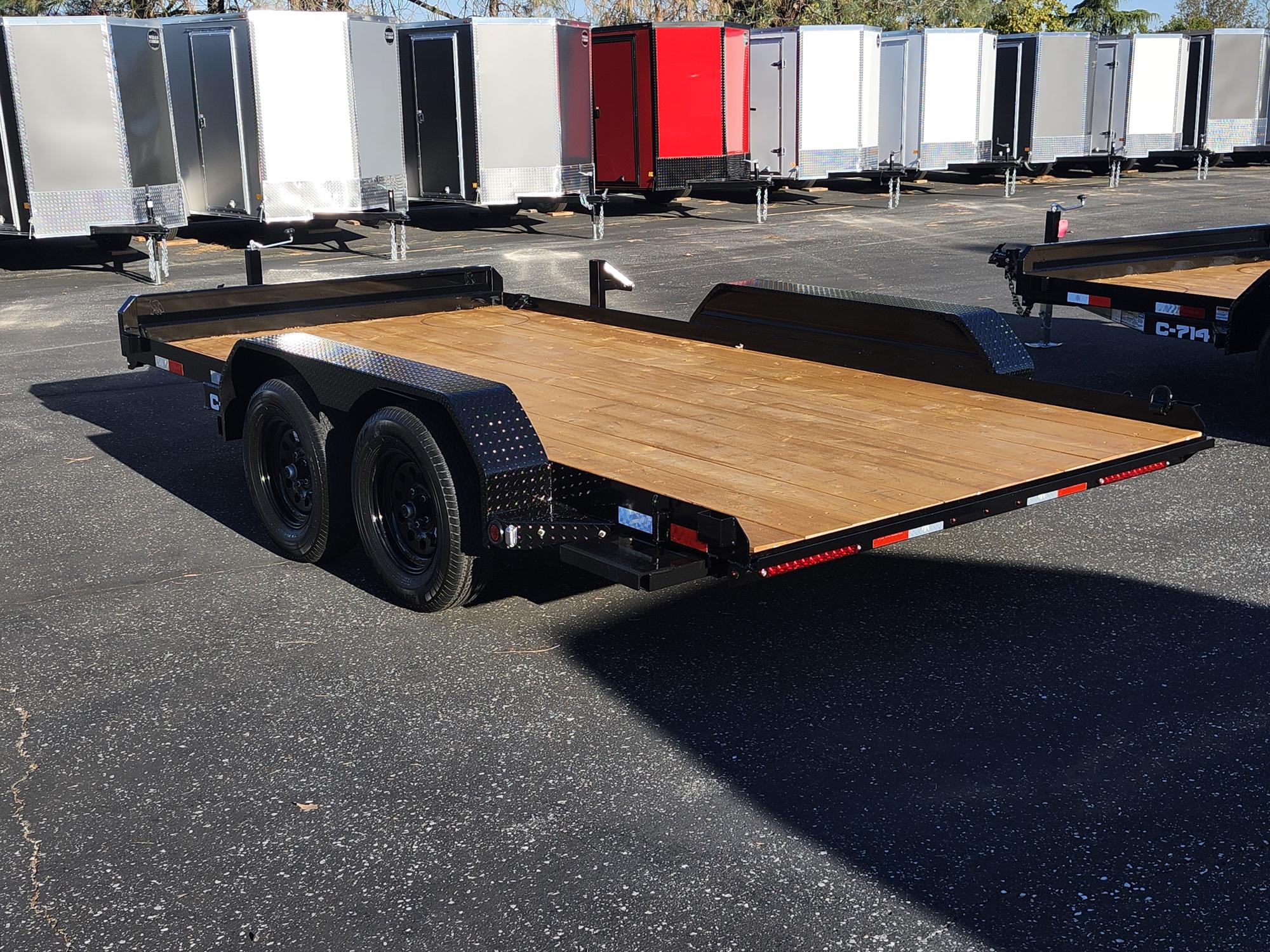 2027 R & J BP 7 X 14 CAR HAULER Car Trailer