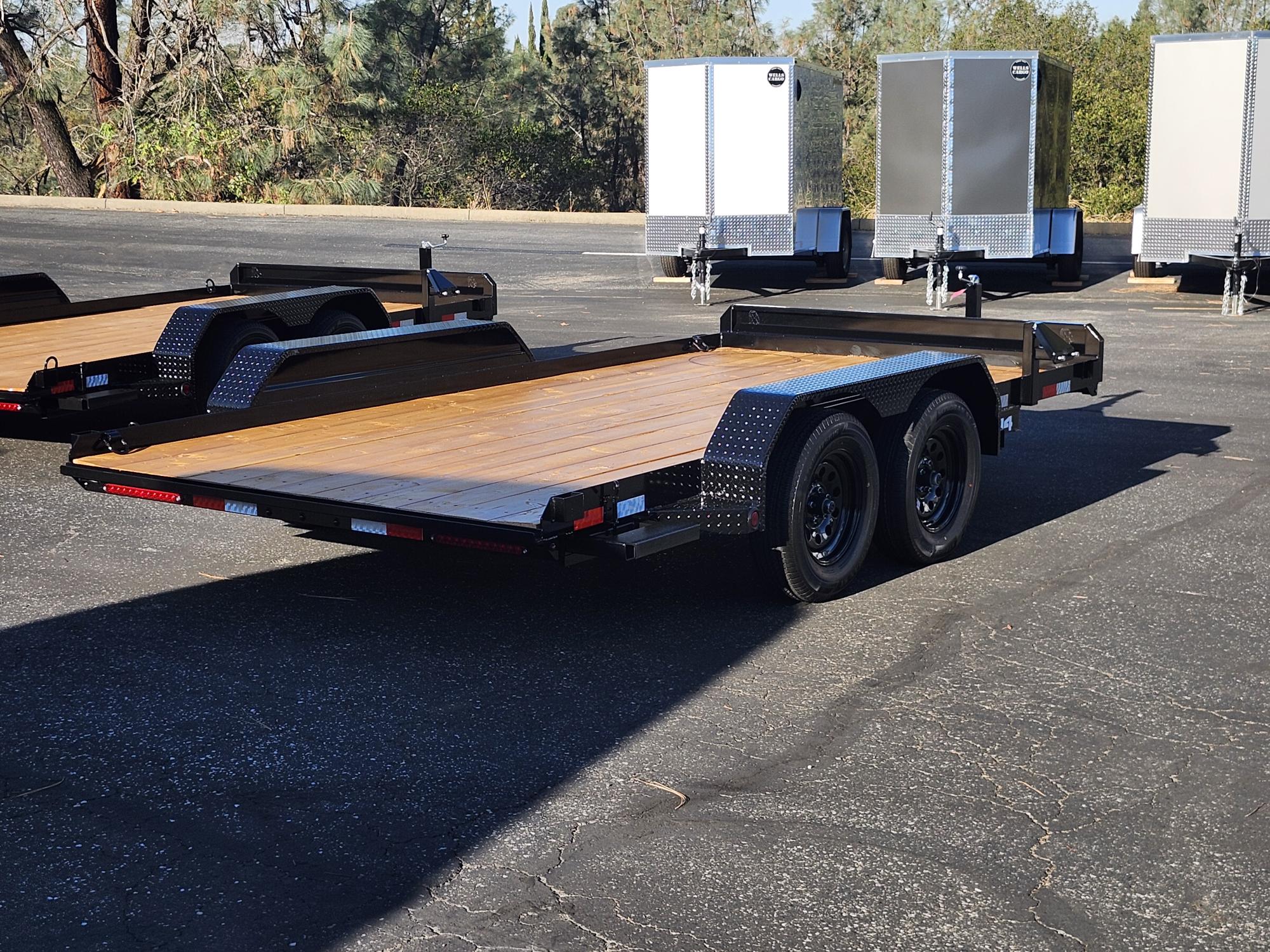 2027 R & J BP 7 X 14 CAR HAULER Car Trailer