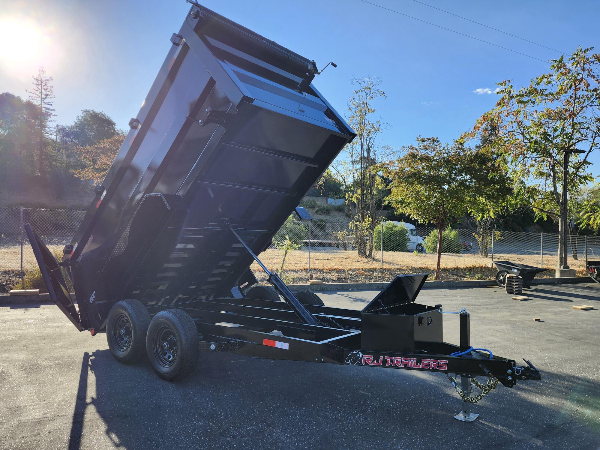 2027 R & J BP 6 X 12 DUMP 10K 4' SIDES Dump