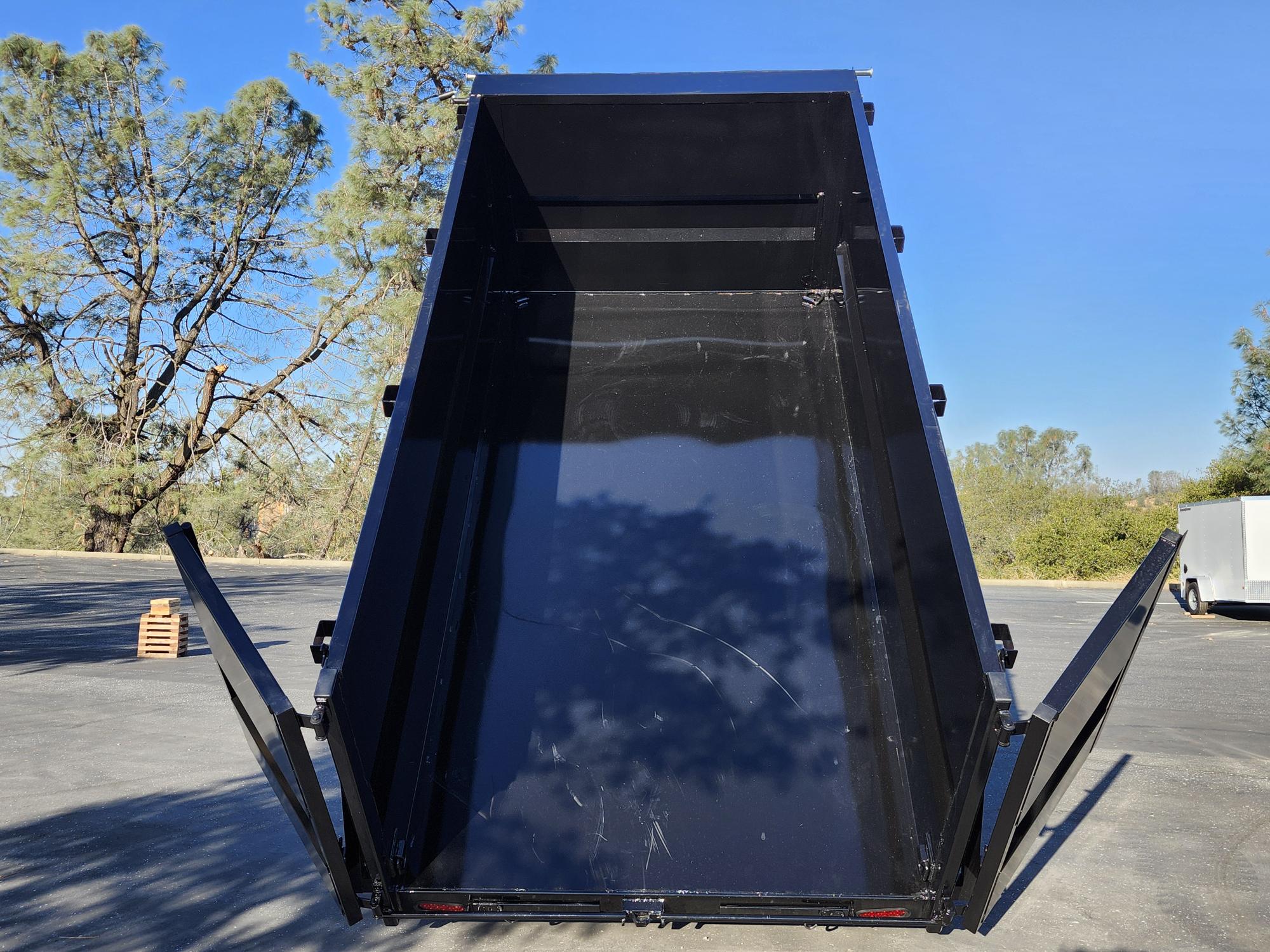 2027 R & J BP 6 X 12 DUMP 10K 4' SIDES Dump