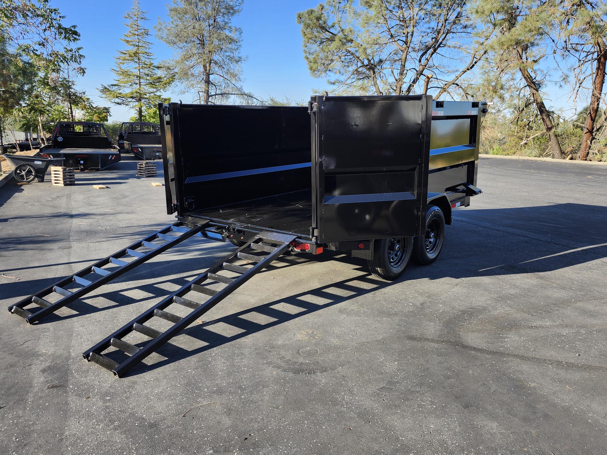 2027 R & J BP 6 X 12 DUMP 10K 4' SIDES Dump