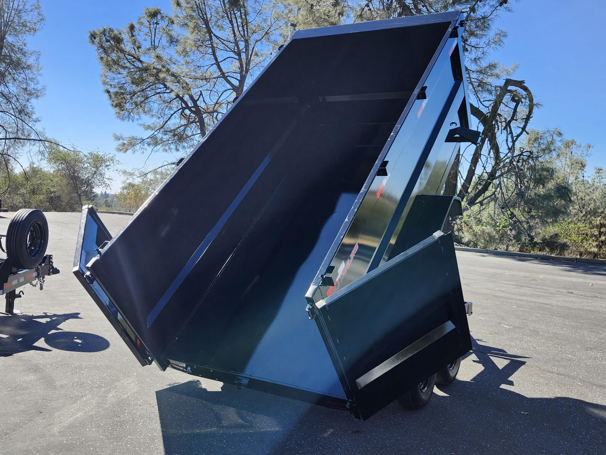 2027 R & J BP 6 X 12 DUMP 10K 4' SIDES Dump
