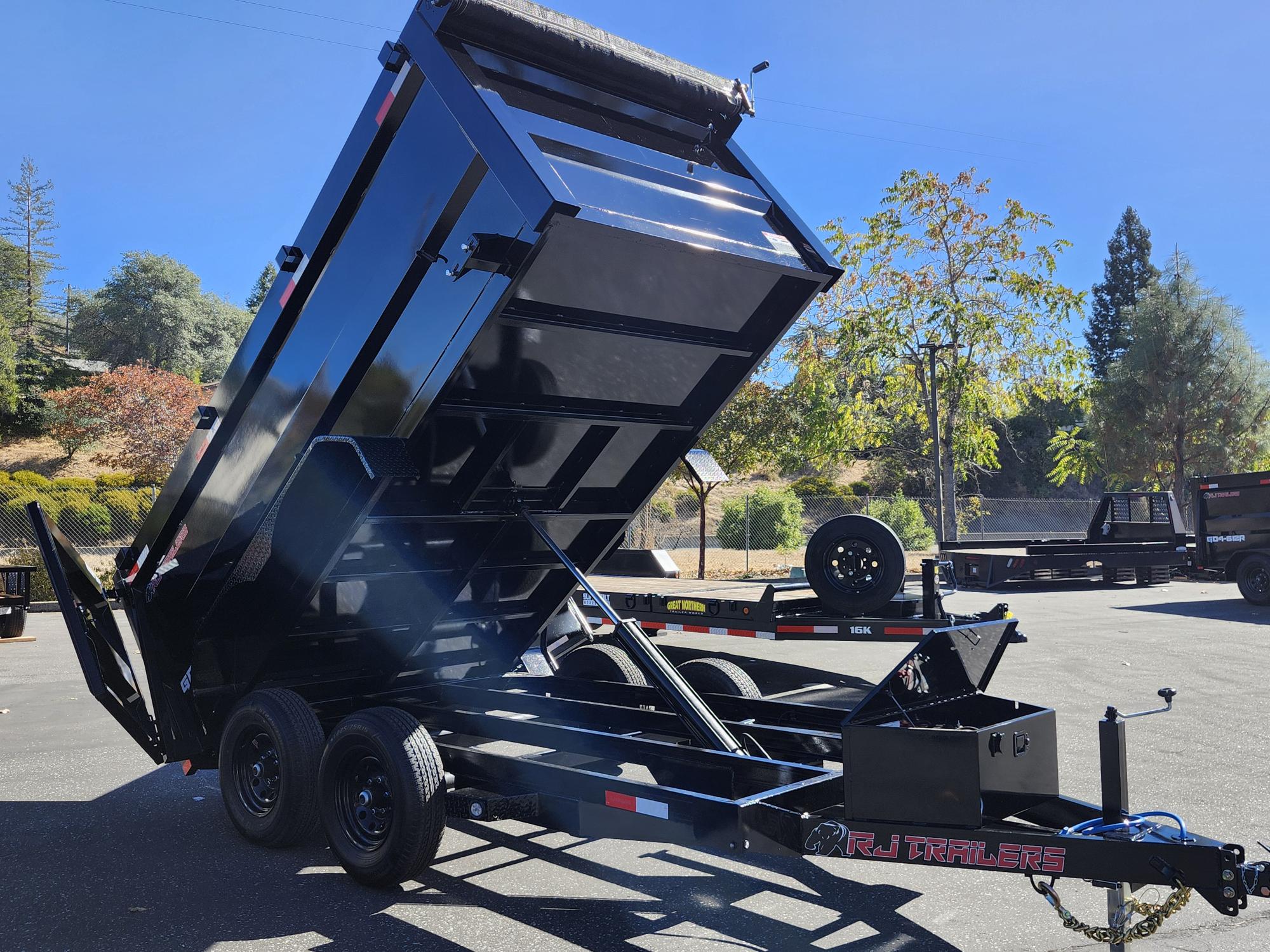 2027 R & J BP 6 X 12 DUMP 10K 4' SIDES Dump