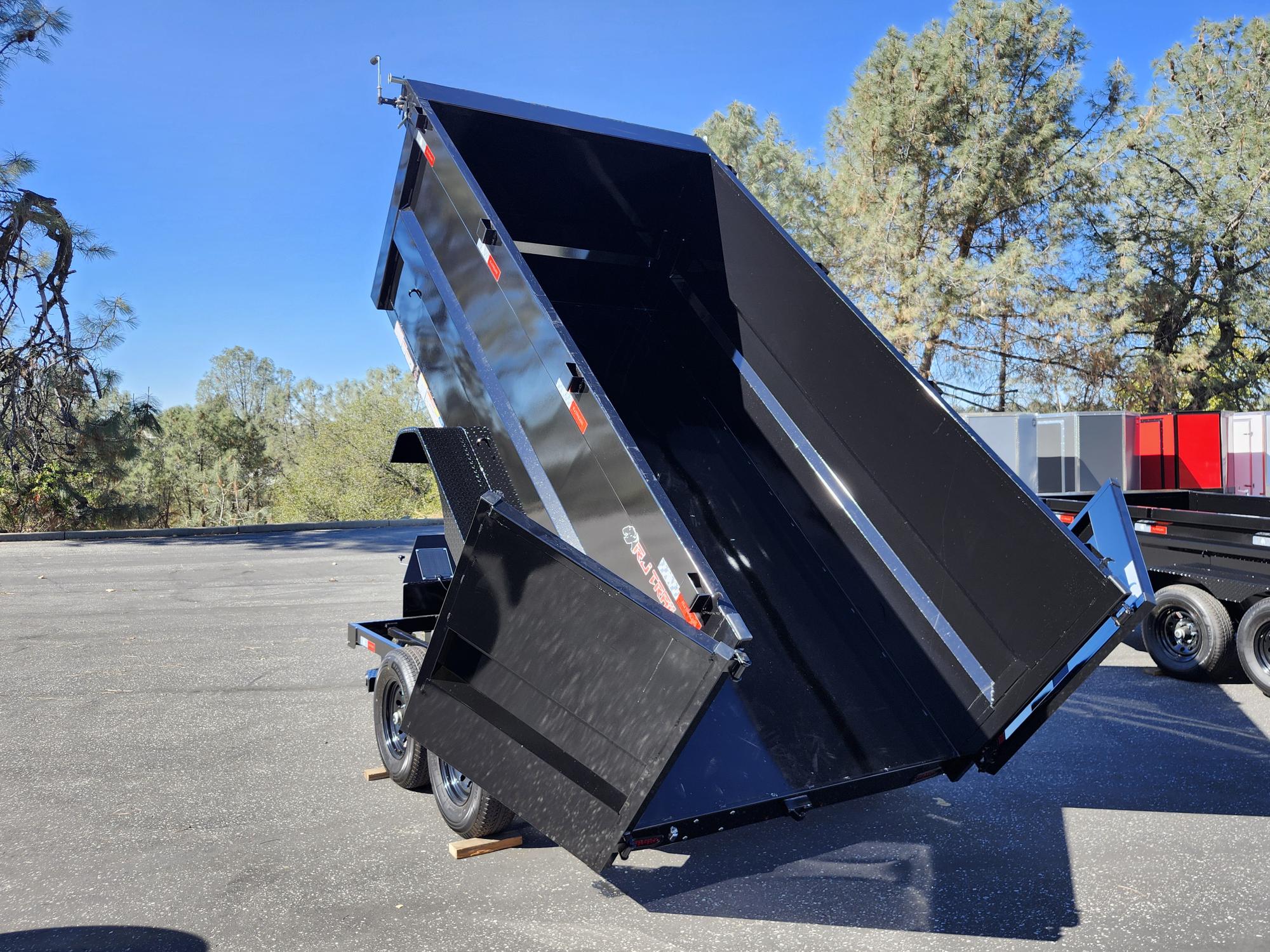 2027 R & J BP 6 X 12 DUMP 10K 4' SIDES Dump