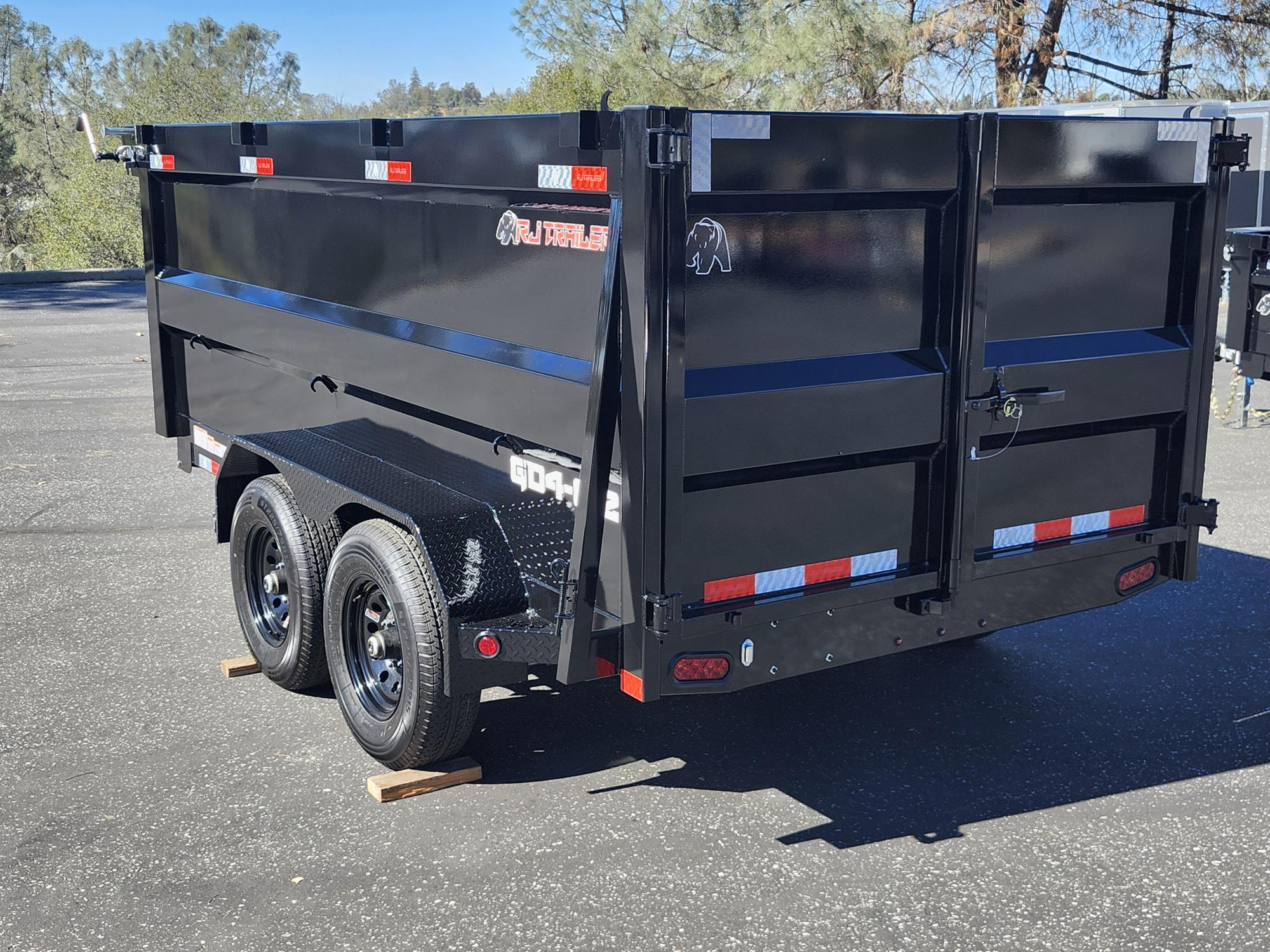 2027 R & J BP 6 X 12 DUMP 10K 4' SIDES Dump