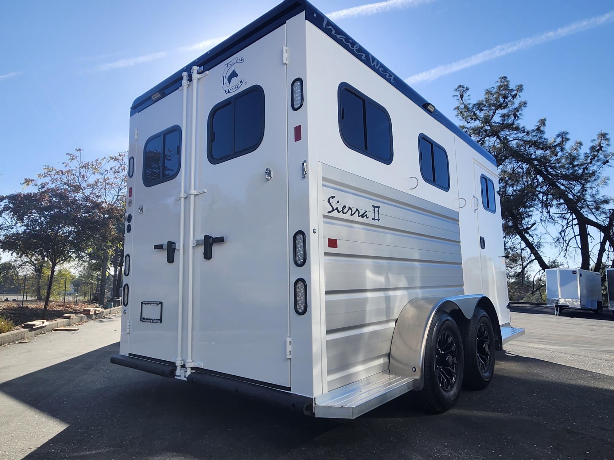 2027 Trails West BP 2H SIERRA WB Horse Trailer