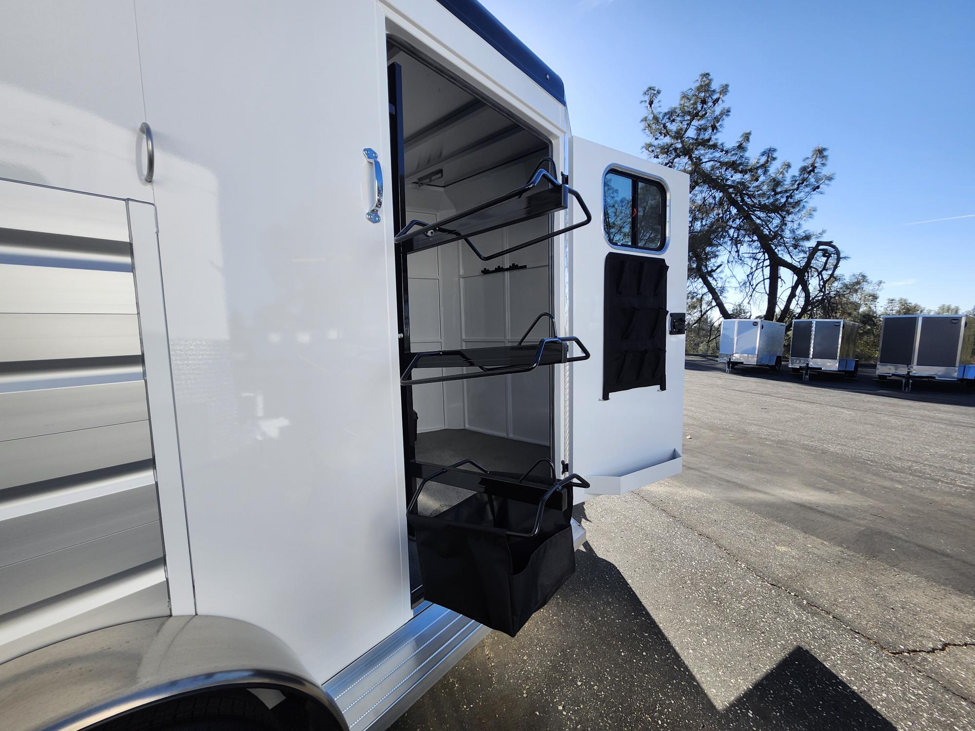 2027 Trails West BP 2H SIERRA WB Horse Trailer