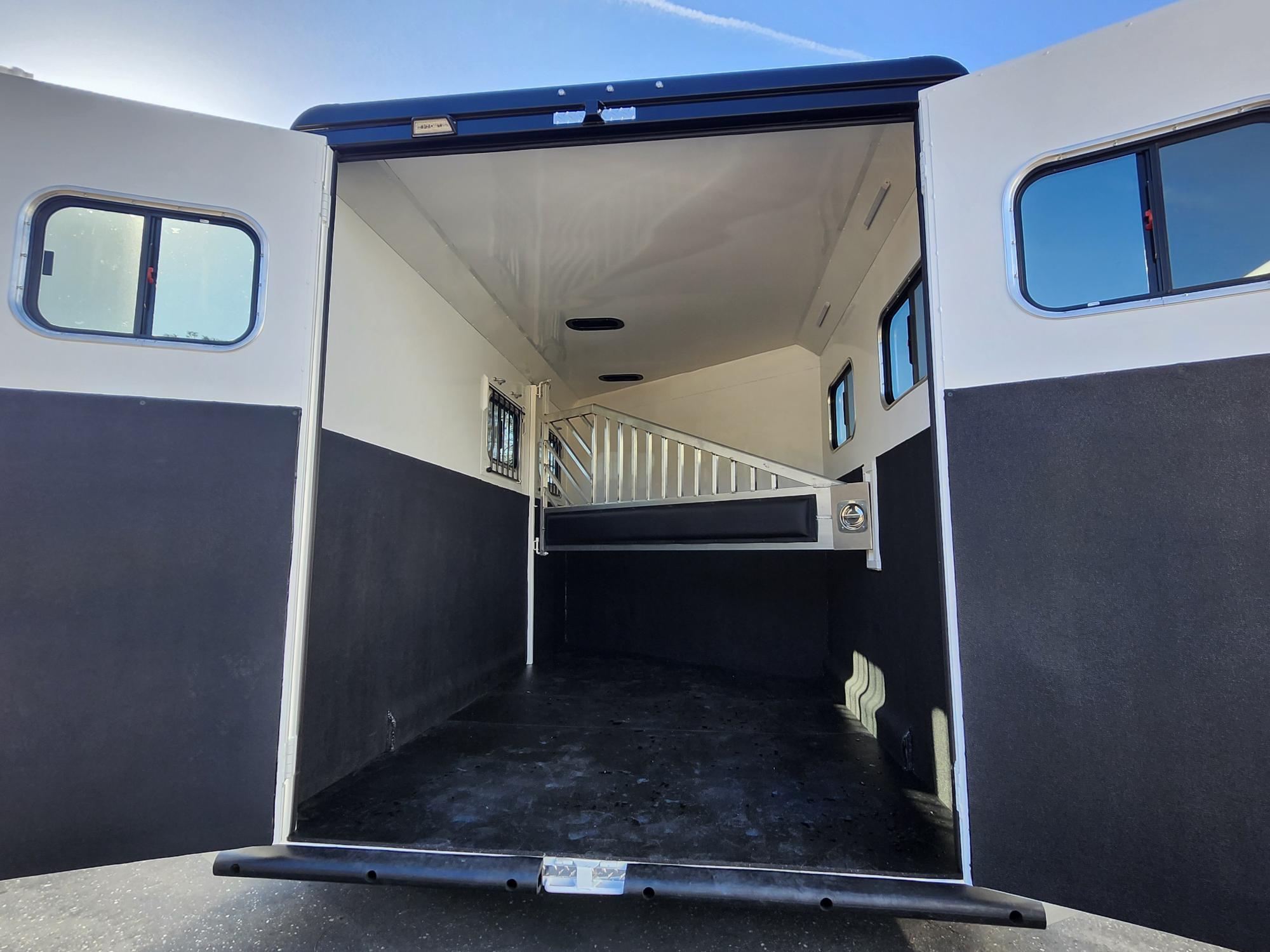 2027 Trails West BP 2H SIERRA WB Horse Trailer