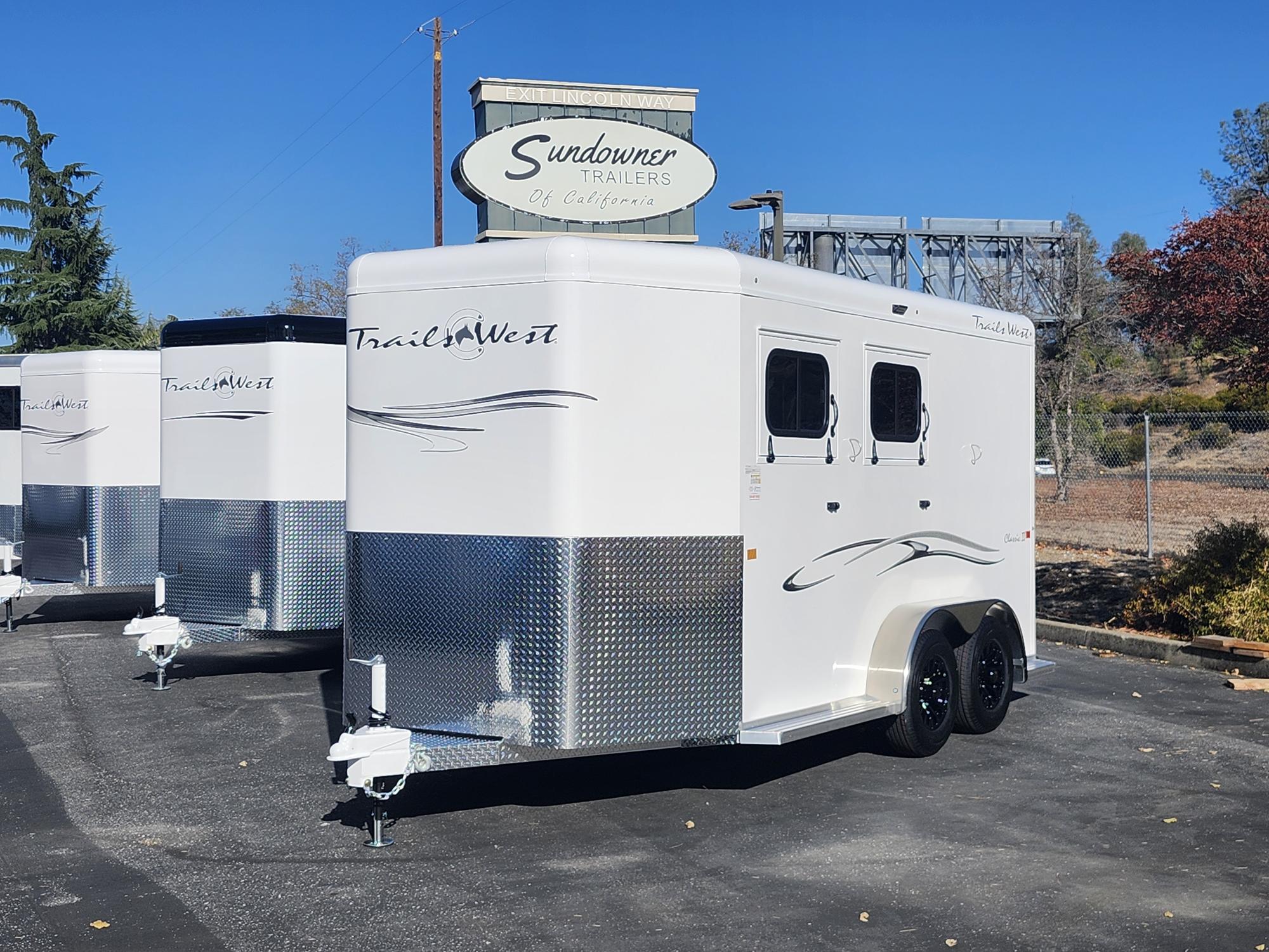 2027 Trails West BP 2H CLASSIC II WB Horse Trailer